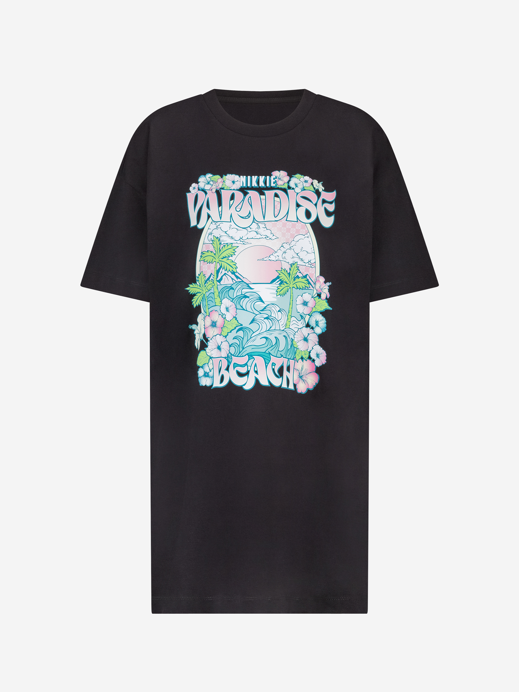 T-shirtjurk met grafische opdruk
