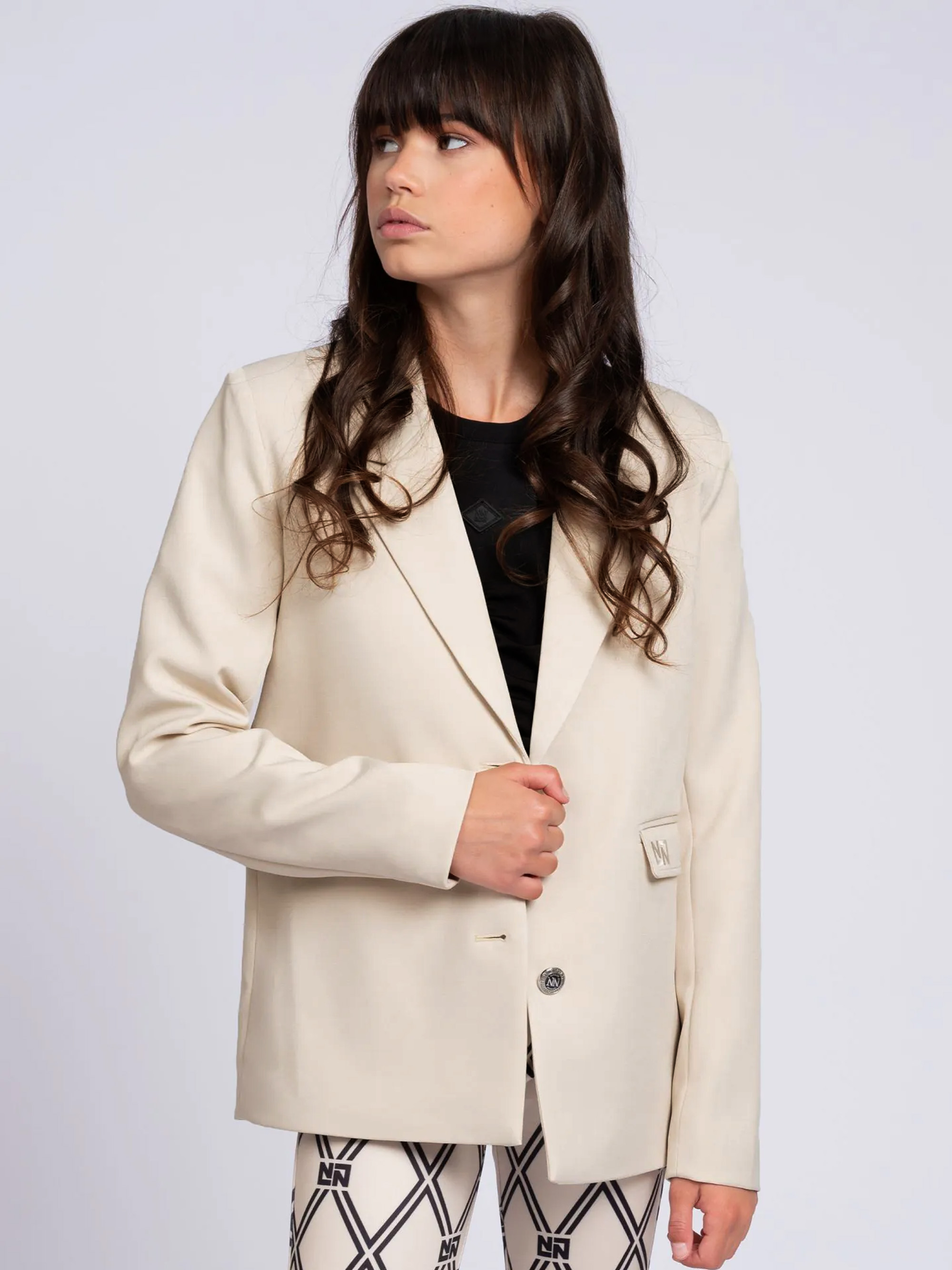 Blazer with N&N buttons