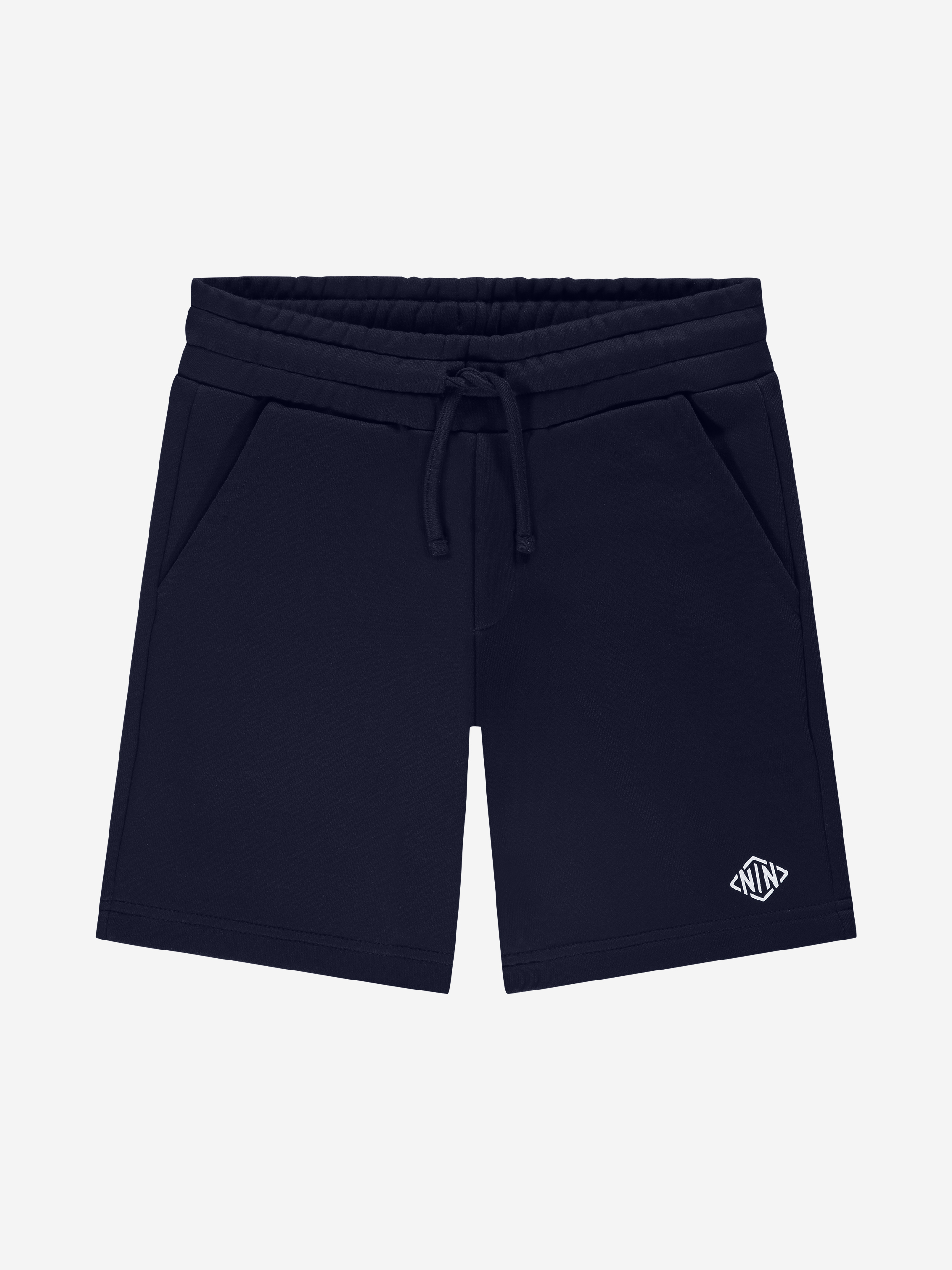 Short met elastische tailleband en trekkoord