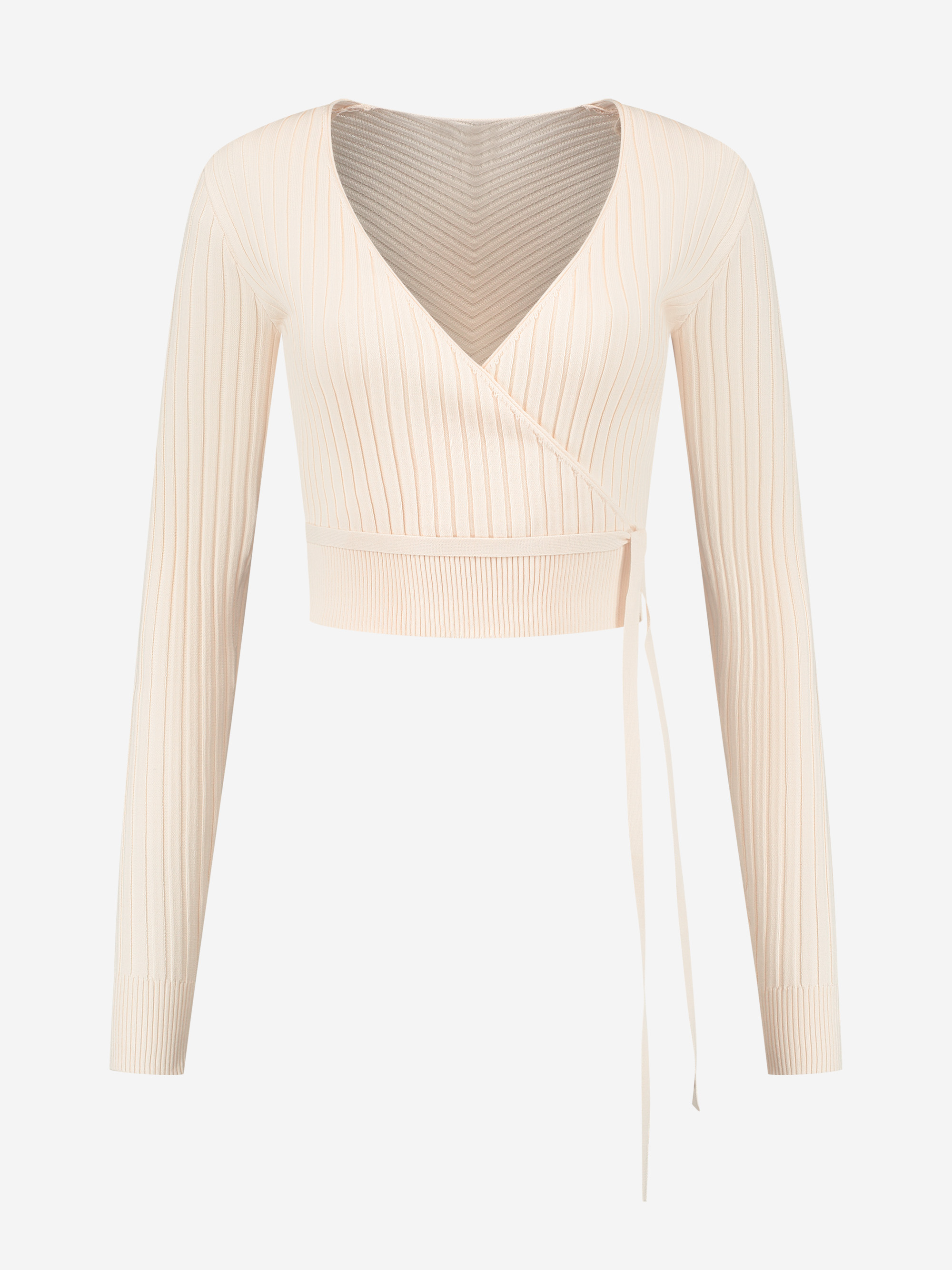 Cardigan with strap
