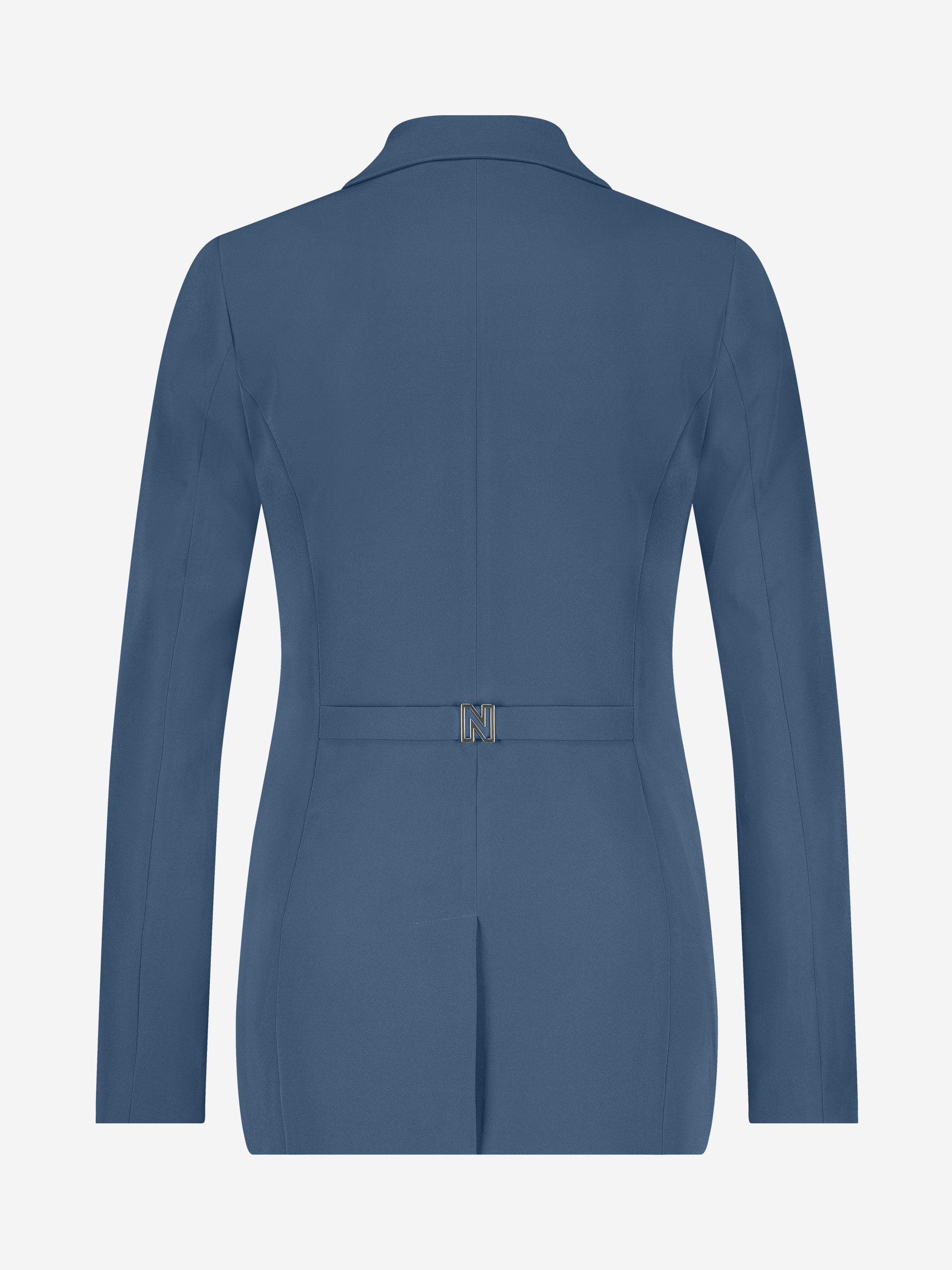 Getailleerde double-breasted blazer met N-knopen