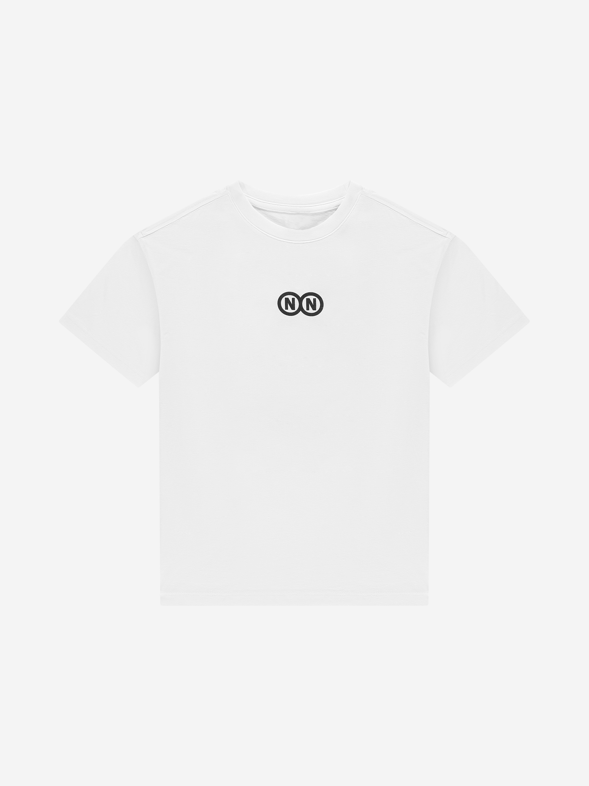 T-shirt met logo en grafische print