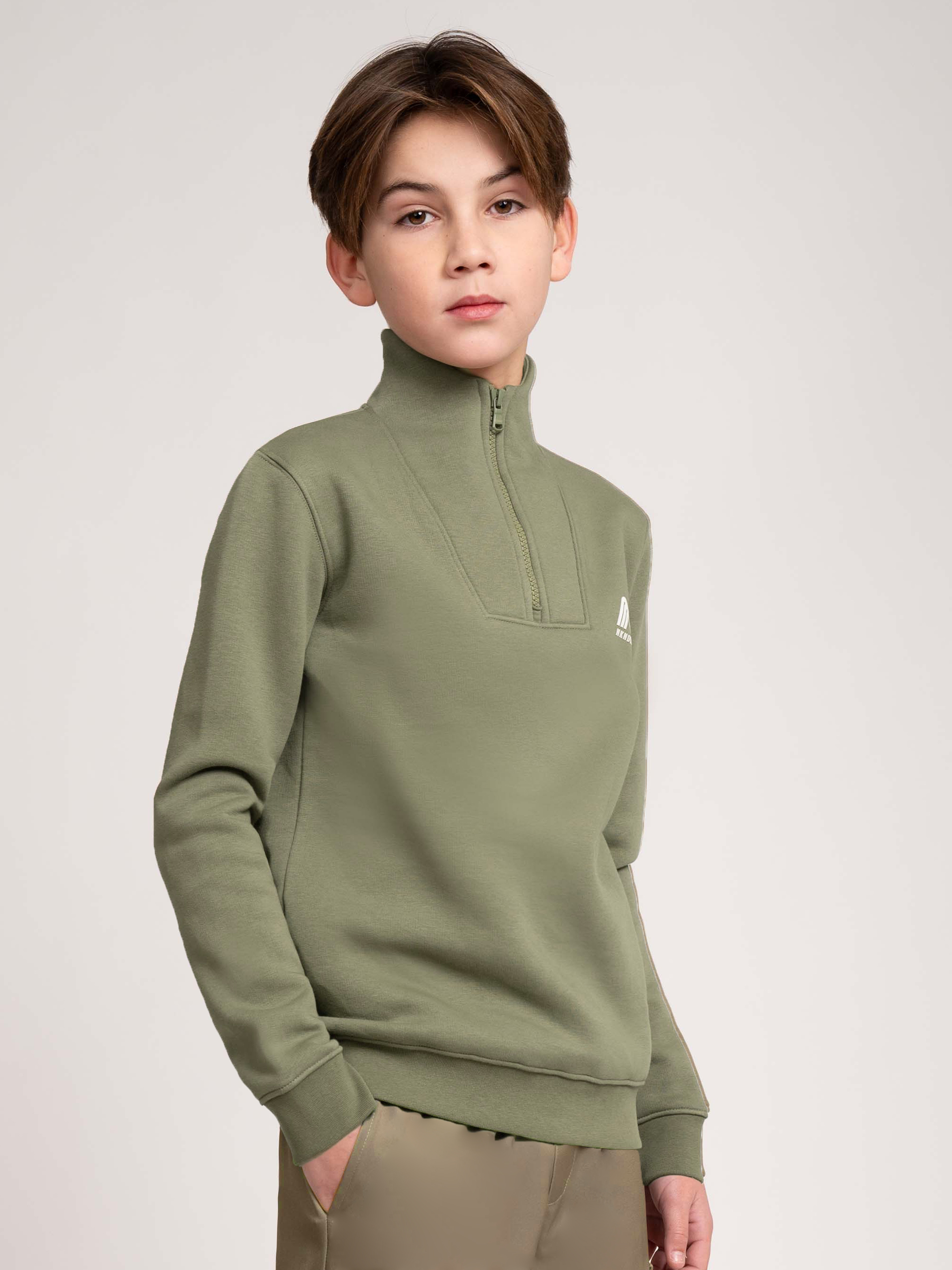 Sweatshirt with zipper 