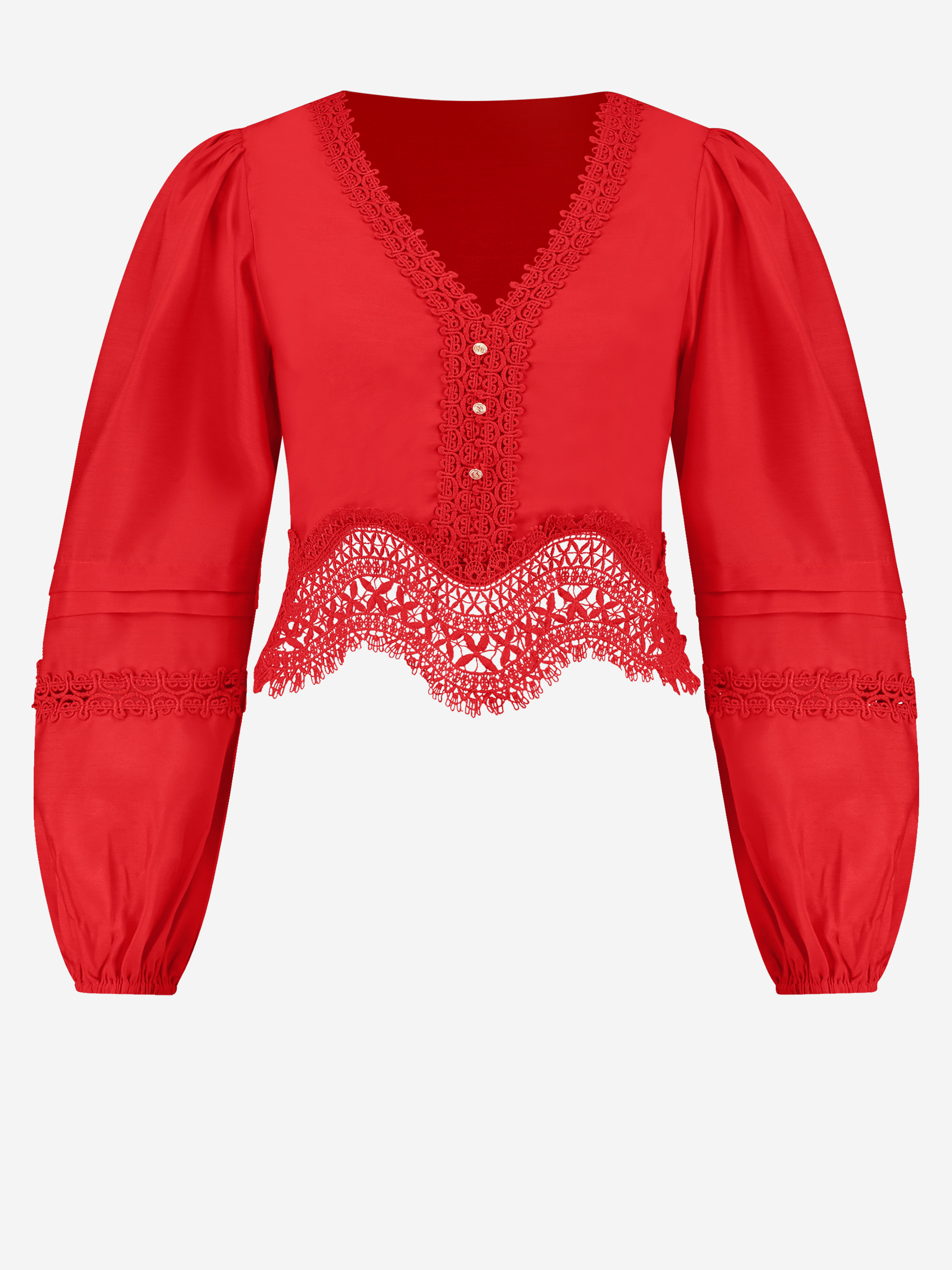Top with embroidery