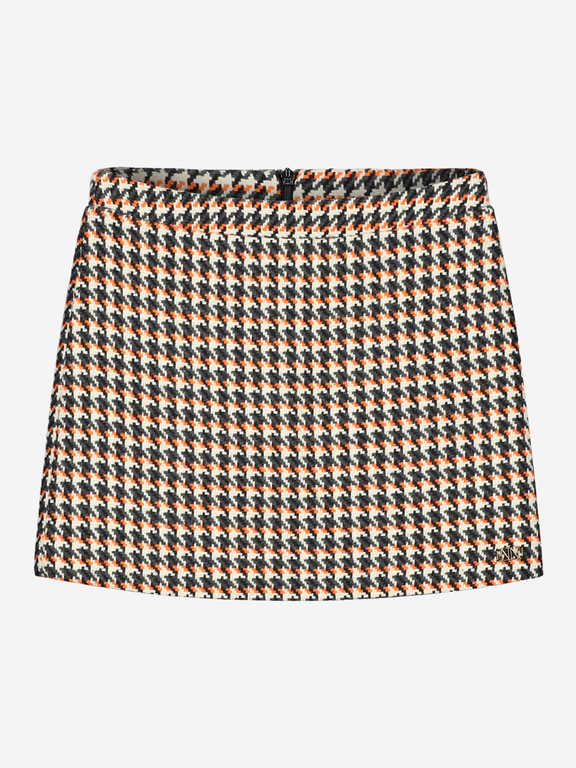 Skirt with Pied-de-poule pattern