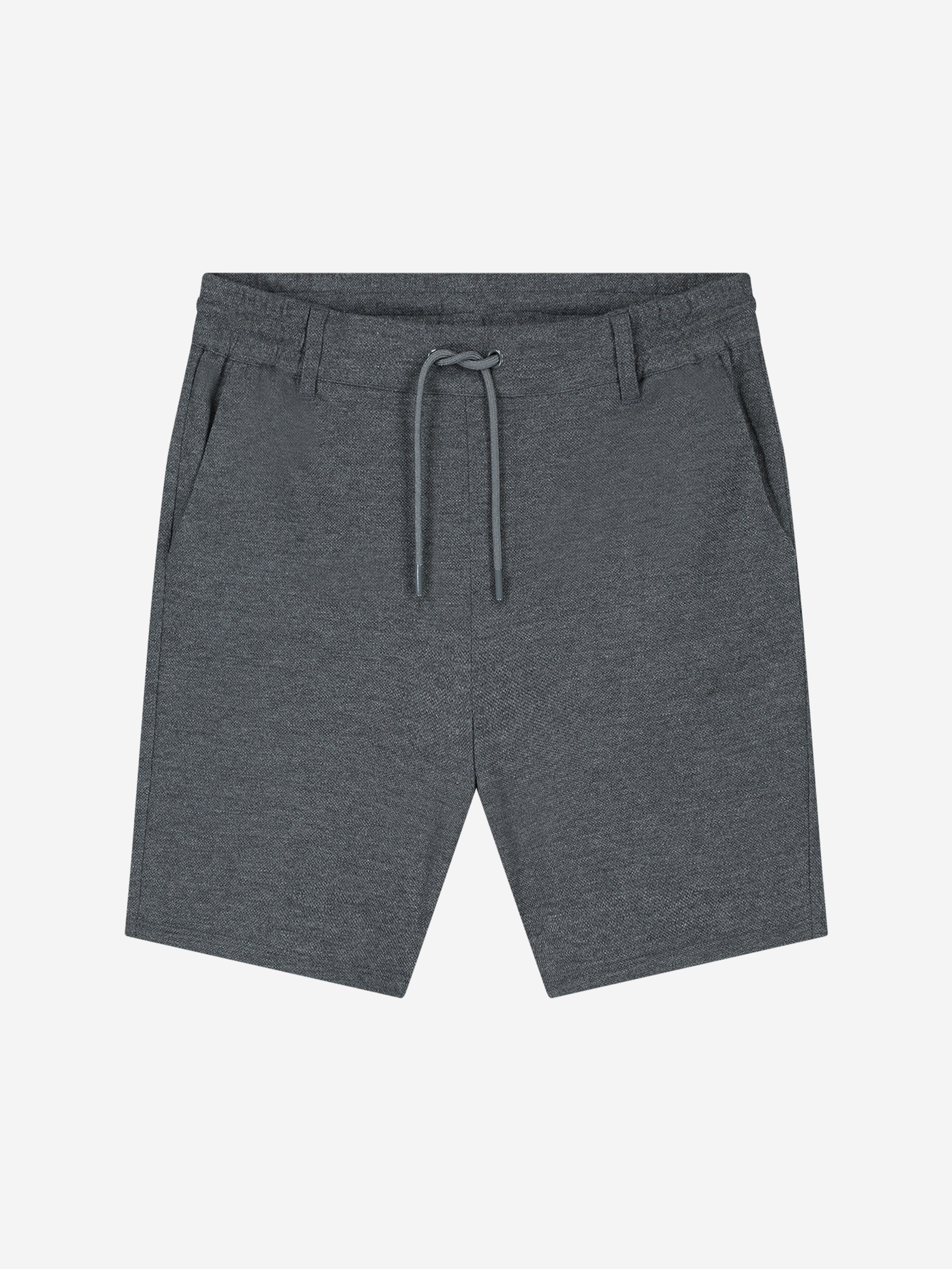 Mid rise shorts with cord