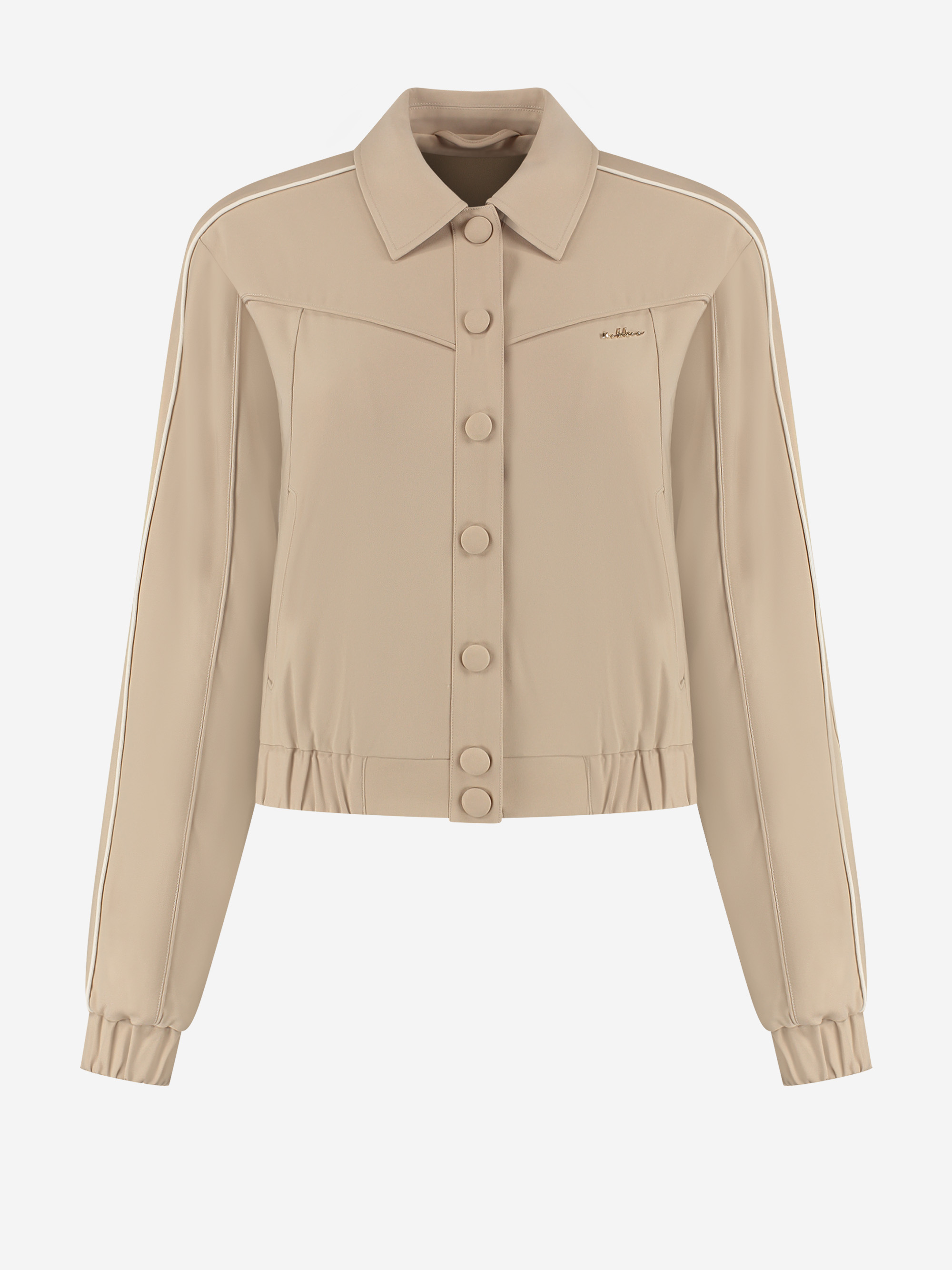 Loose-fitting jacket with NIKKIE logo