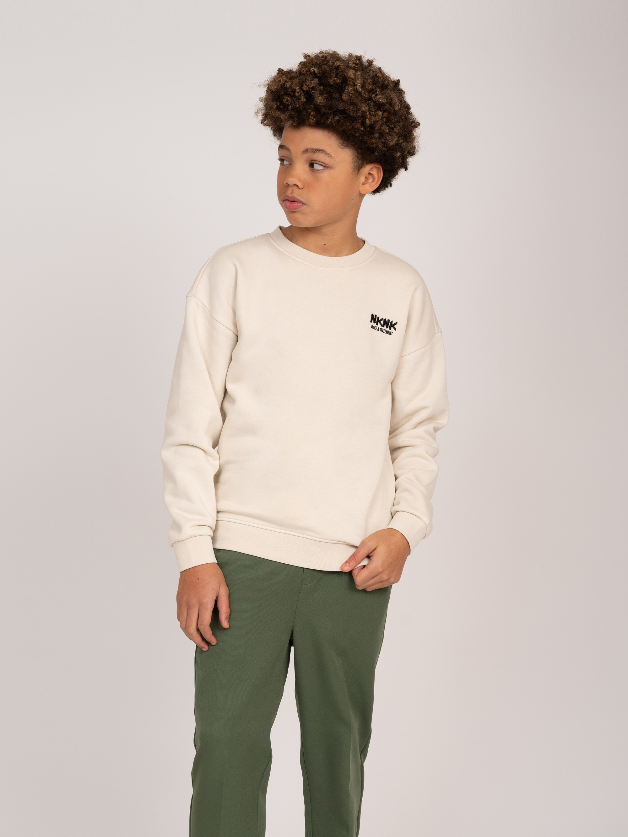 Sweatshirt met embroidery logo