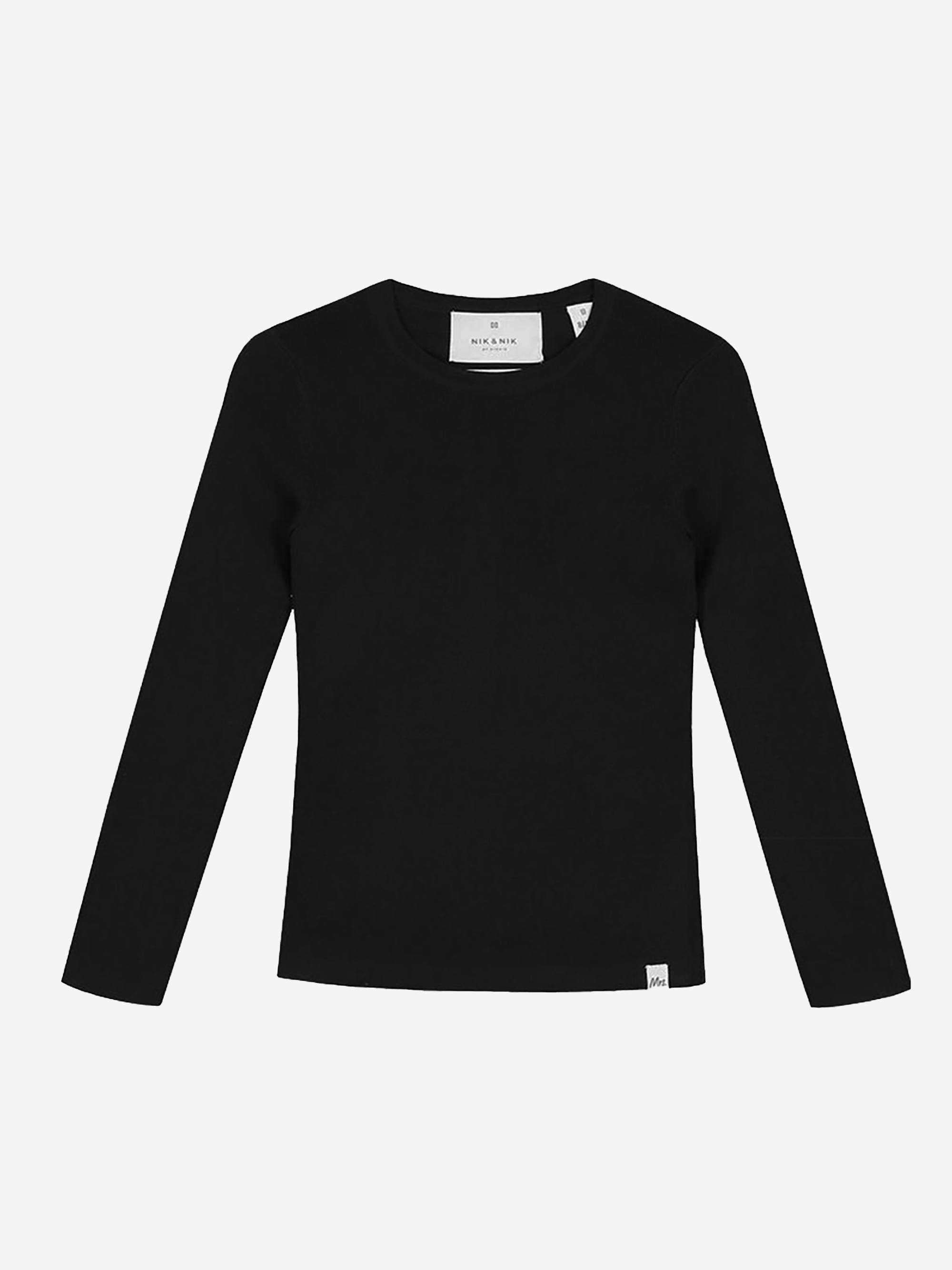 Black top with long sleeves