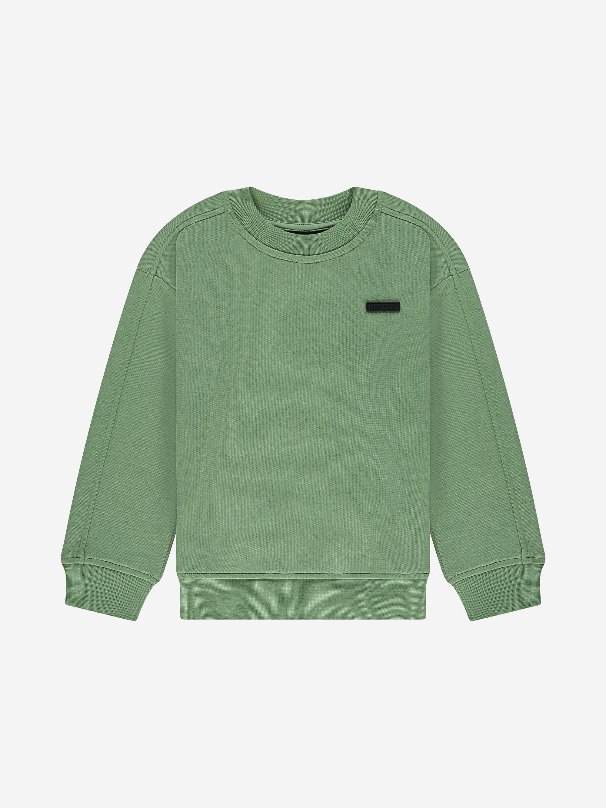 Sweater met geborduurde tekst op rug