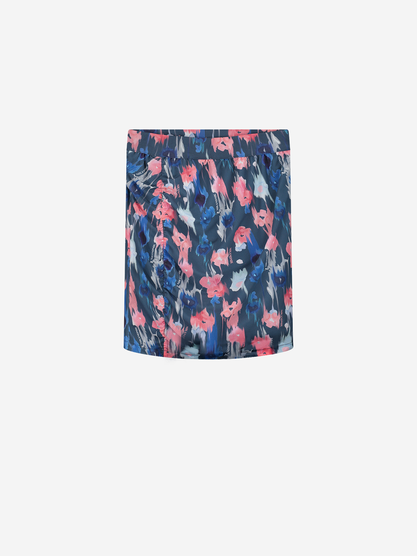 Floral mesh skirt