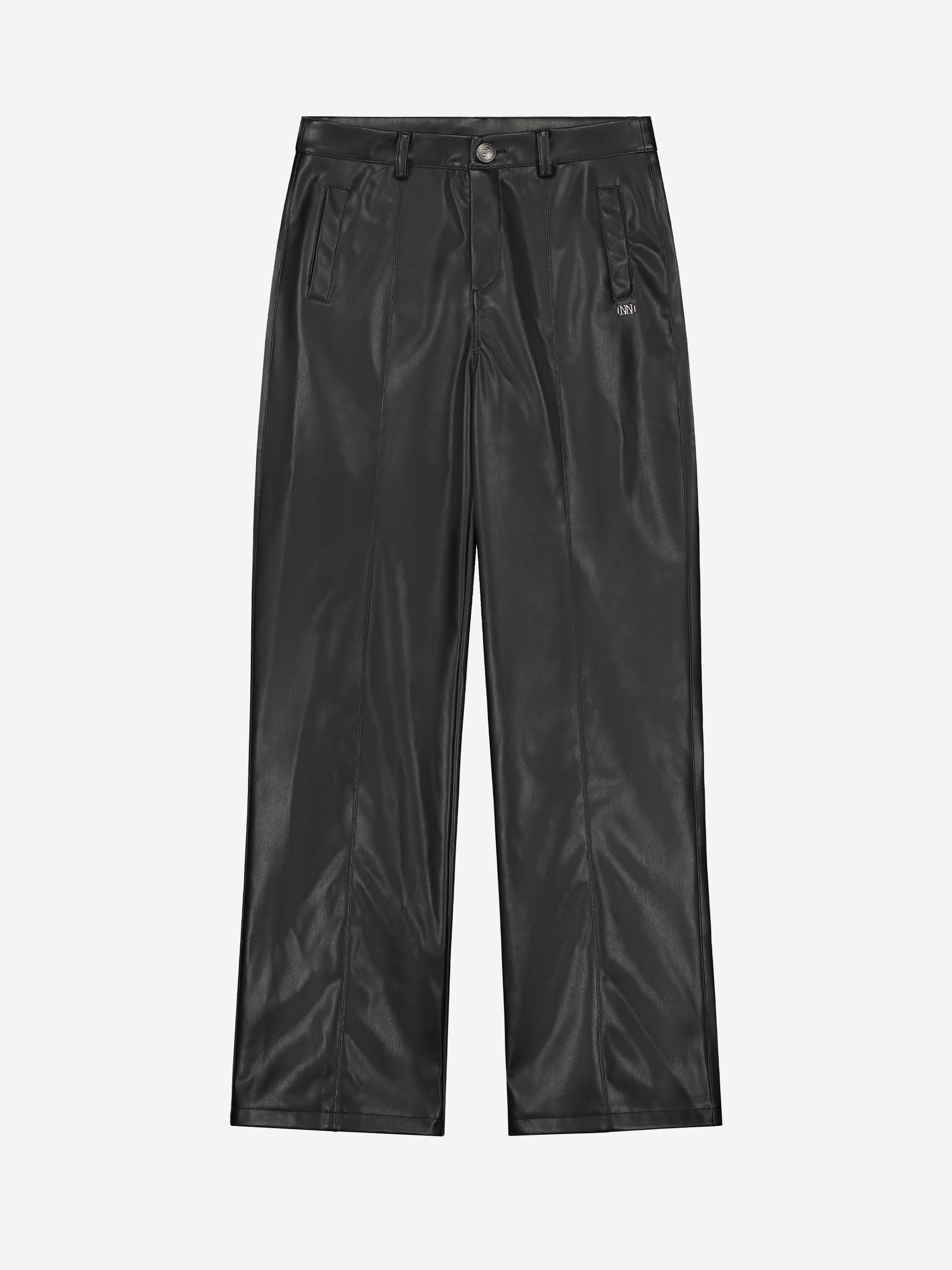 Faux leather pants
