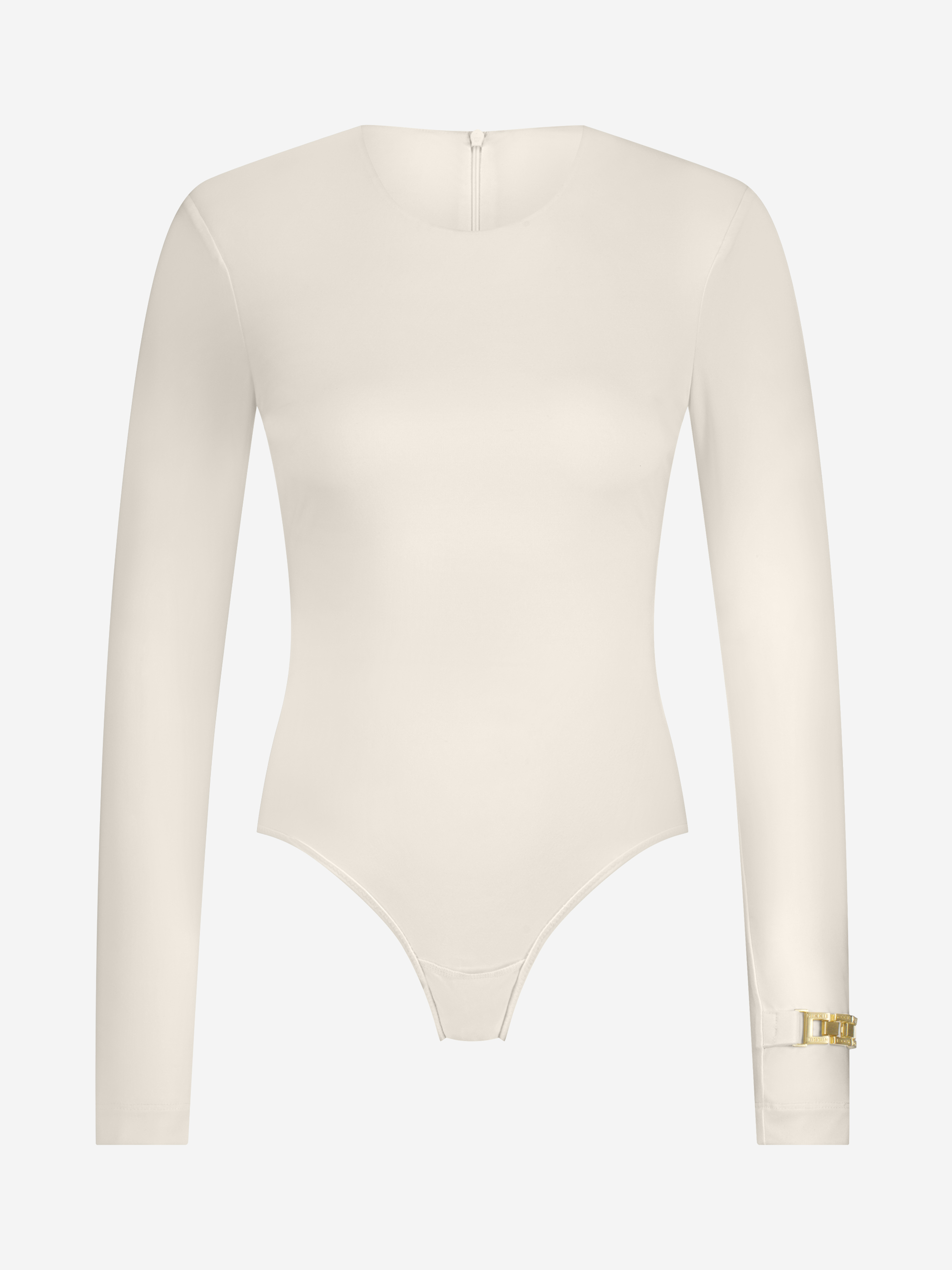 Fitted body with chain detail