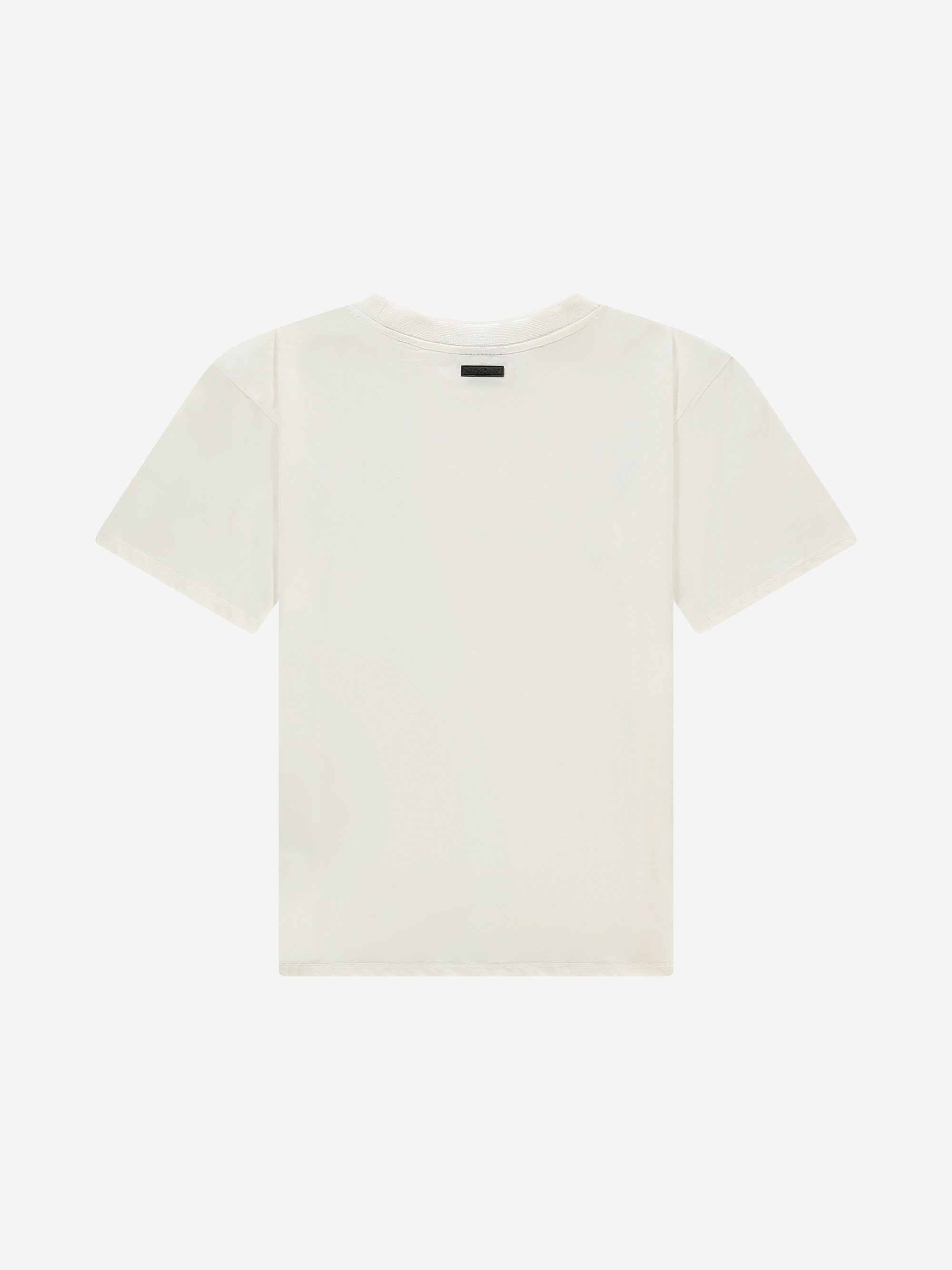 Losvallend T-shirt met print
