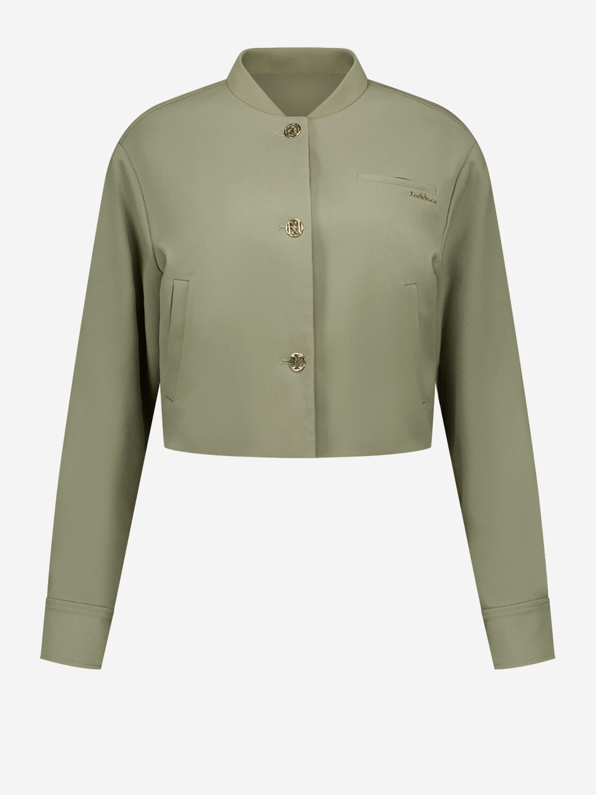 Boxy fit jacket with N-buttons