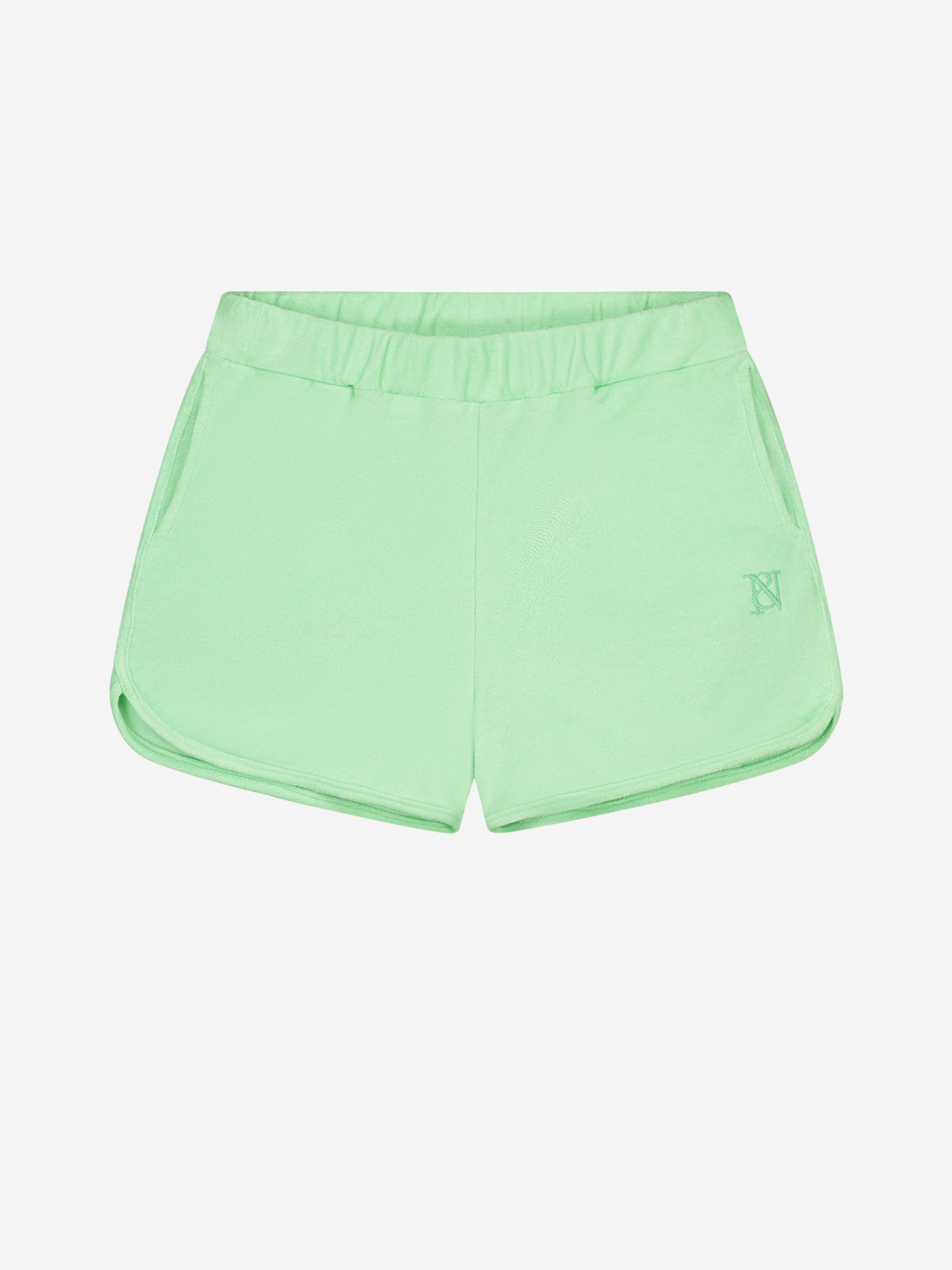 Mid rise badstof short 