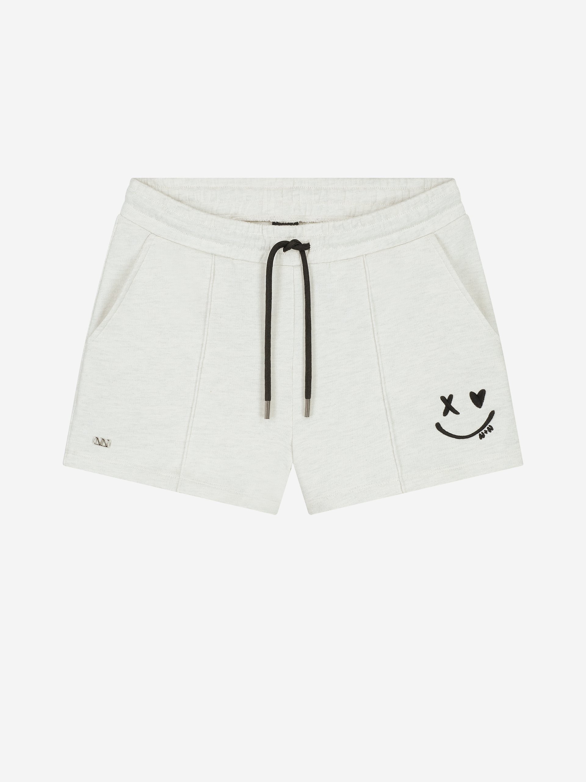 Sweatshort with mid rise