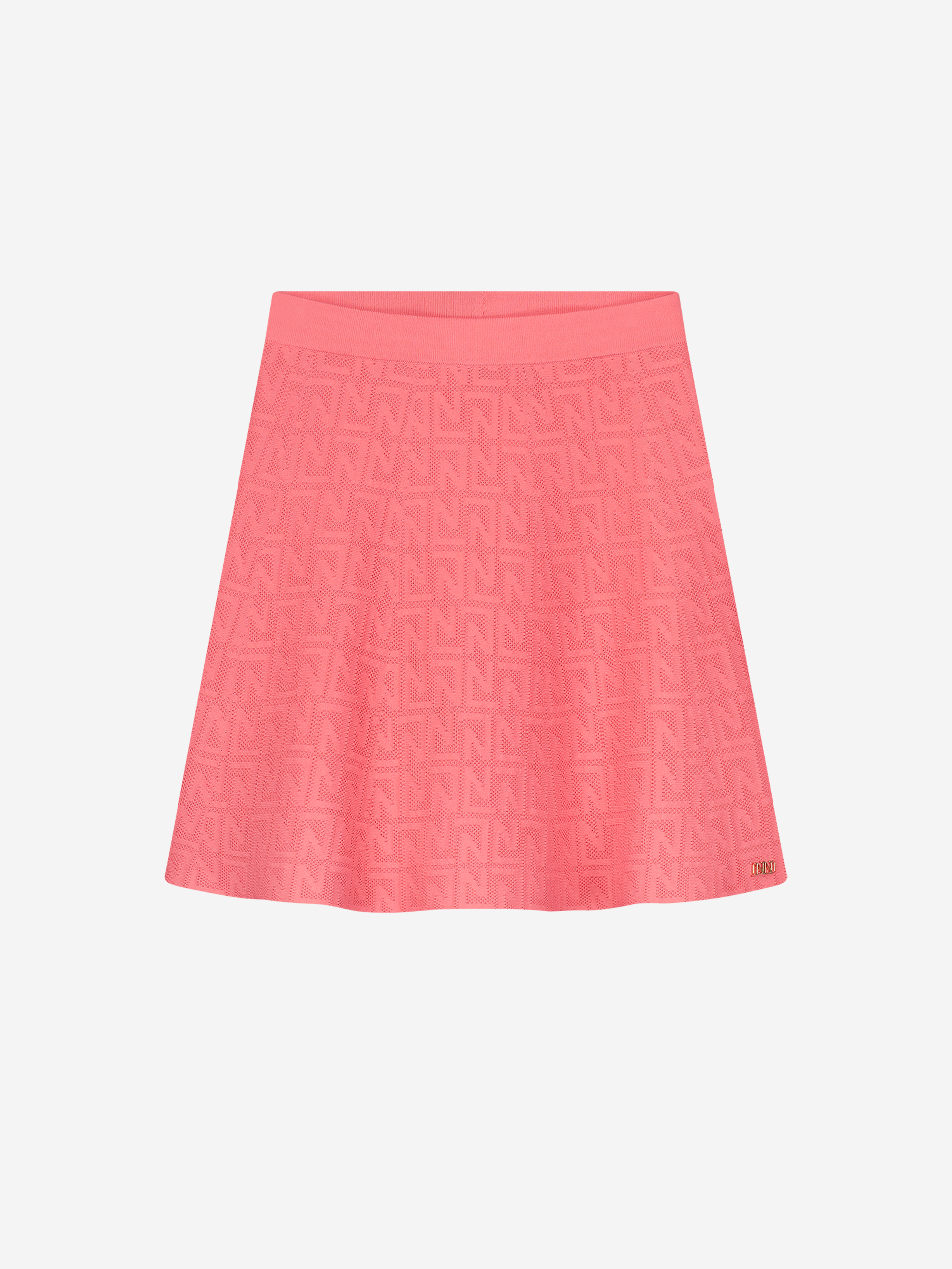 N&N monogram rok met elastische tailleband 