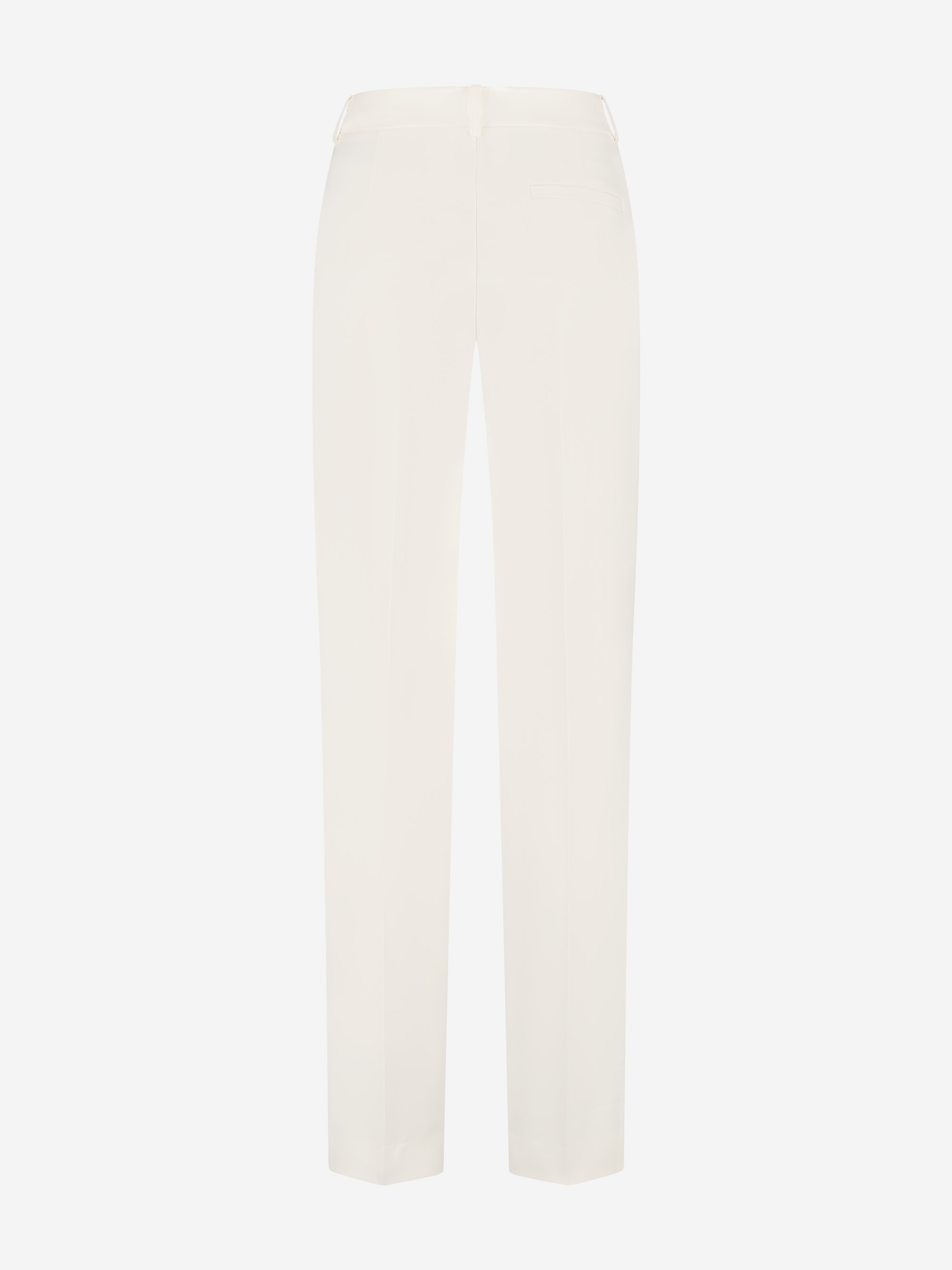 Straight leg trousers