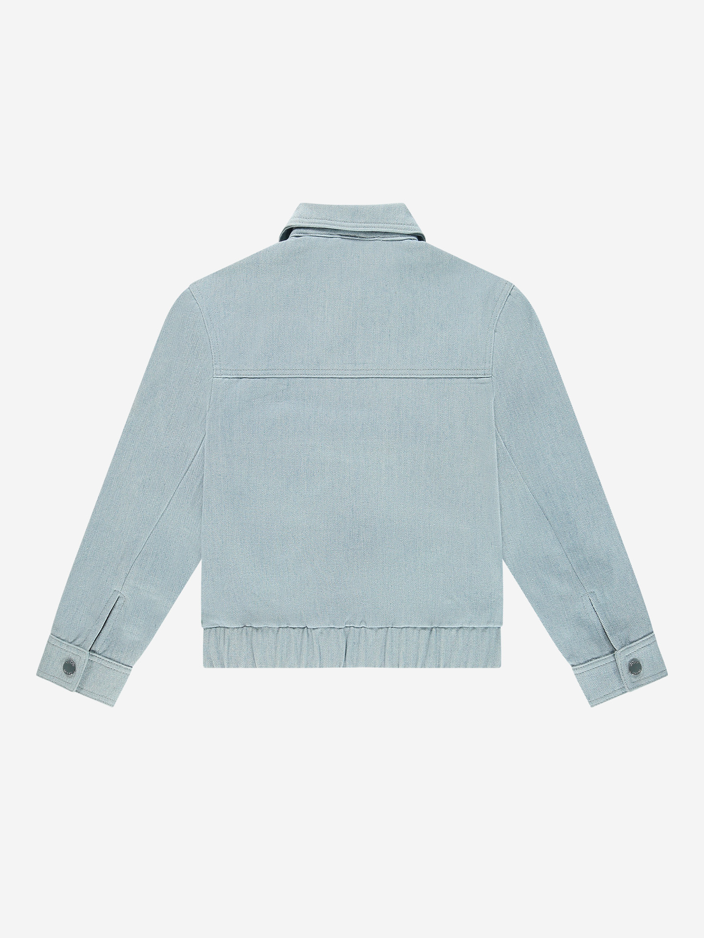 Melange denim jacket