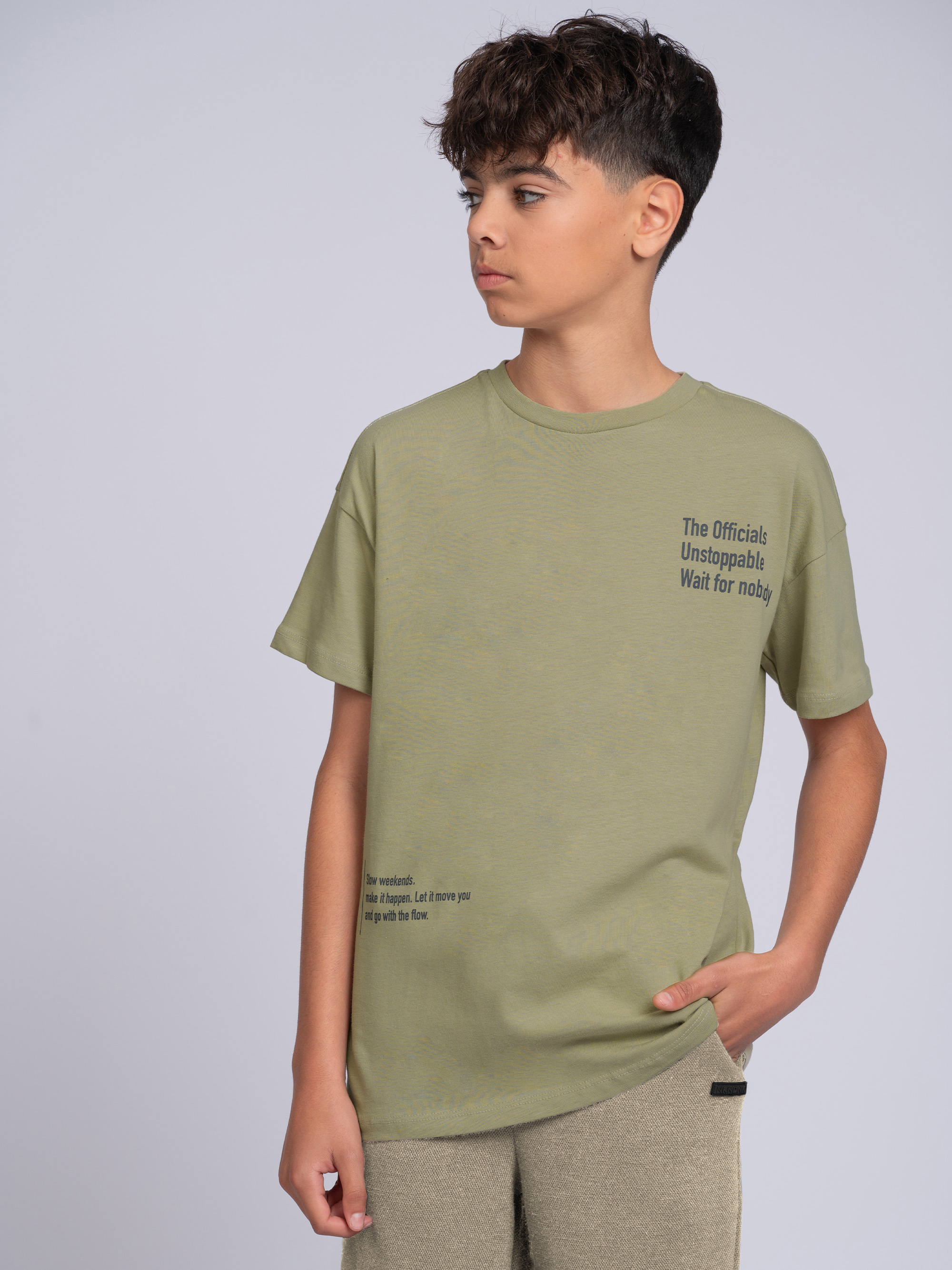 Oversized T-shirt with graphic print