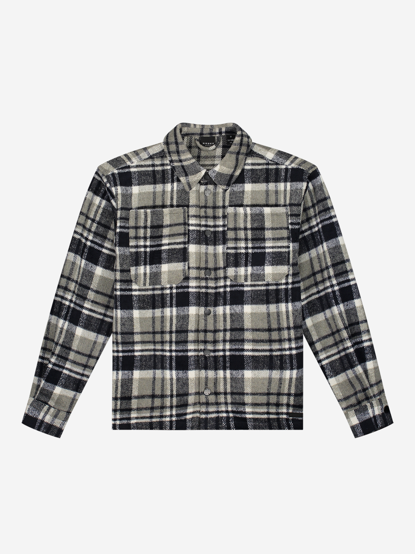 Geruit overshirt 