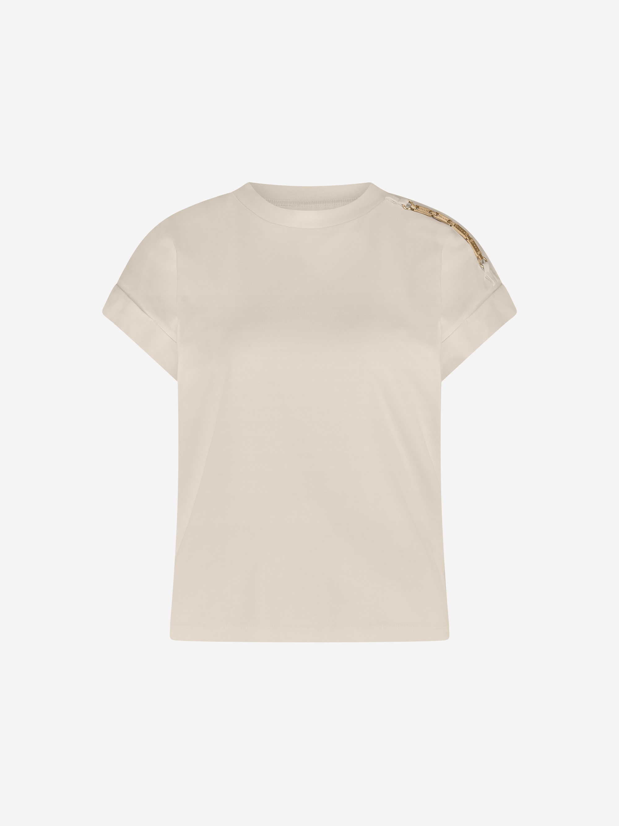 T-shirt with chain detail