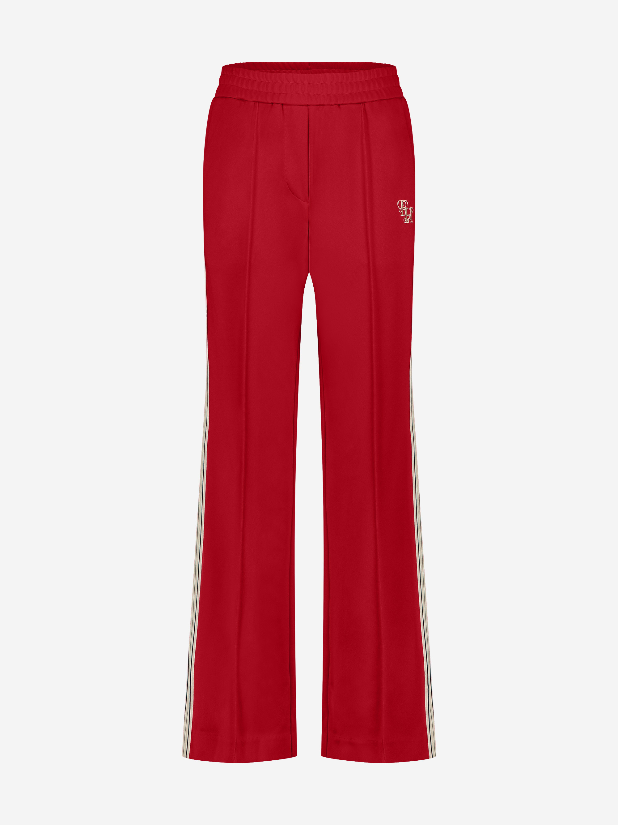 Pants with FH logo and piping along the sides