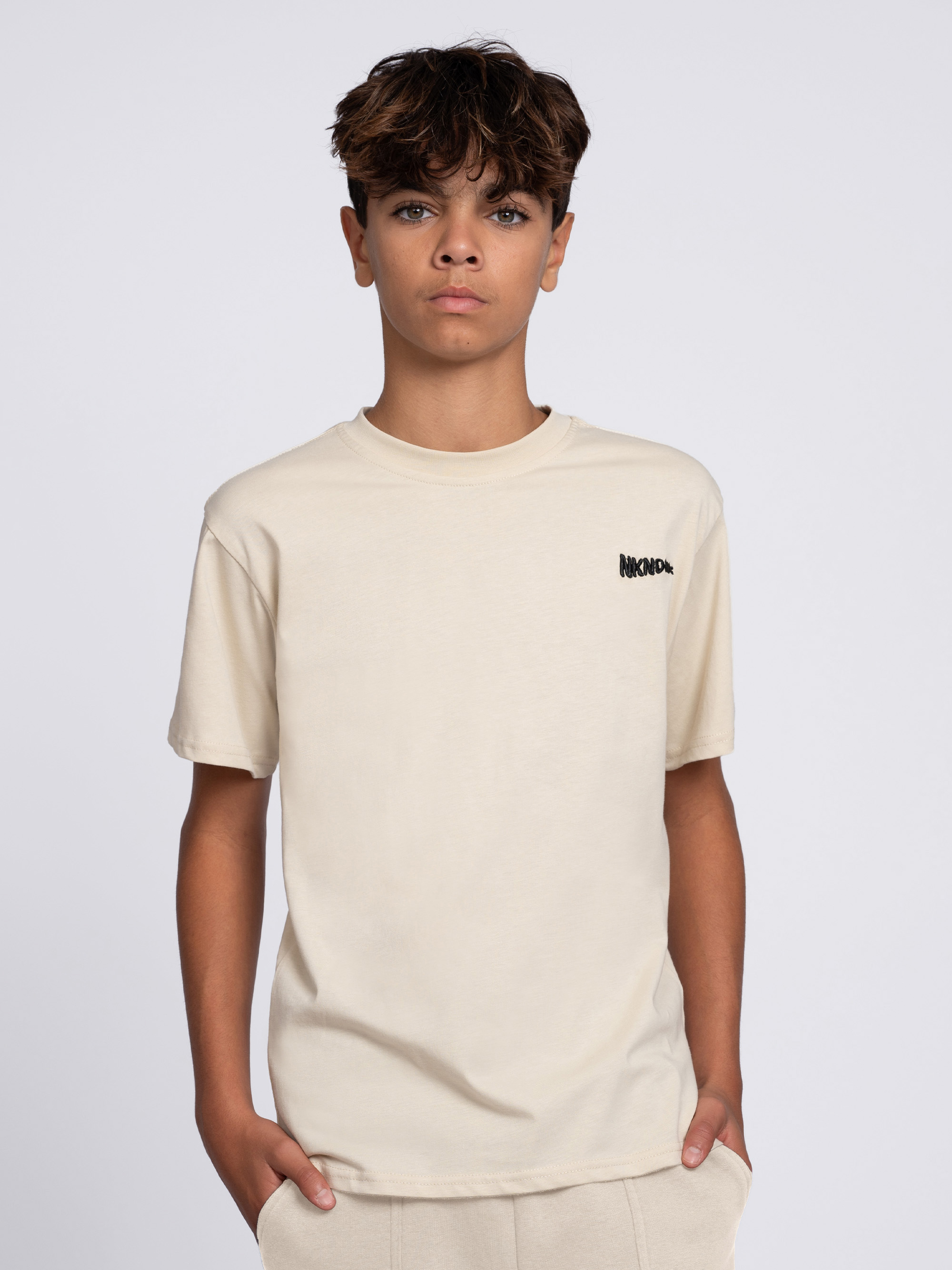 Basic T-shirt met logo