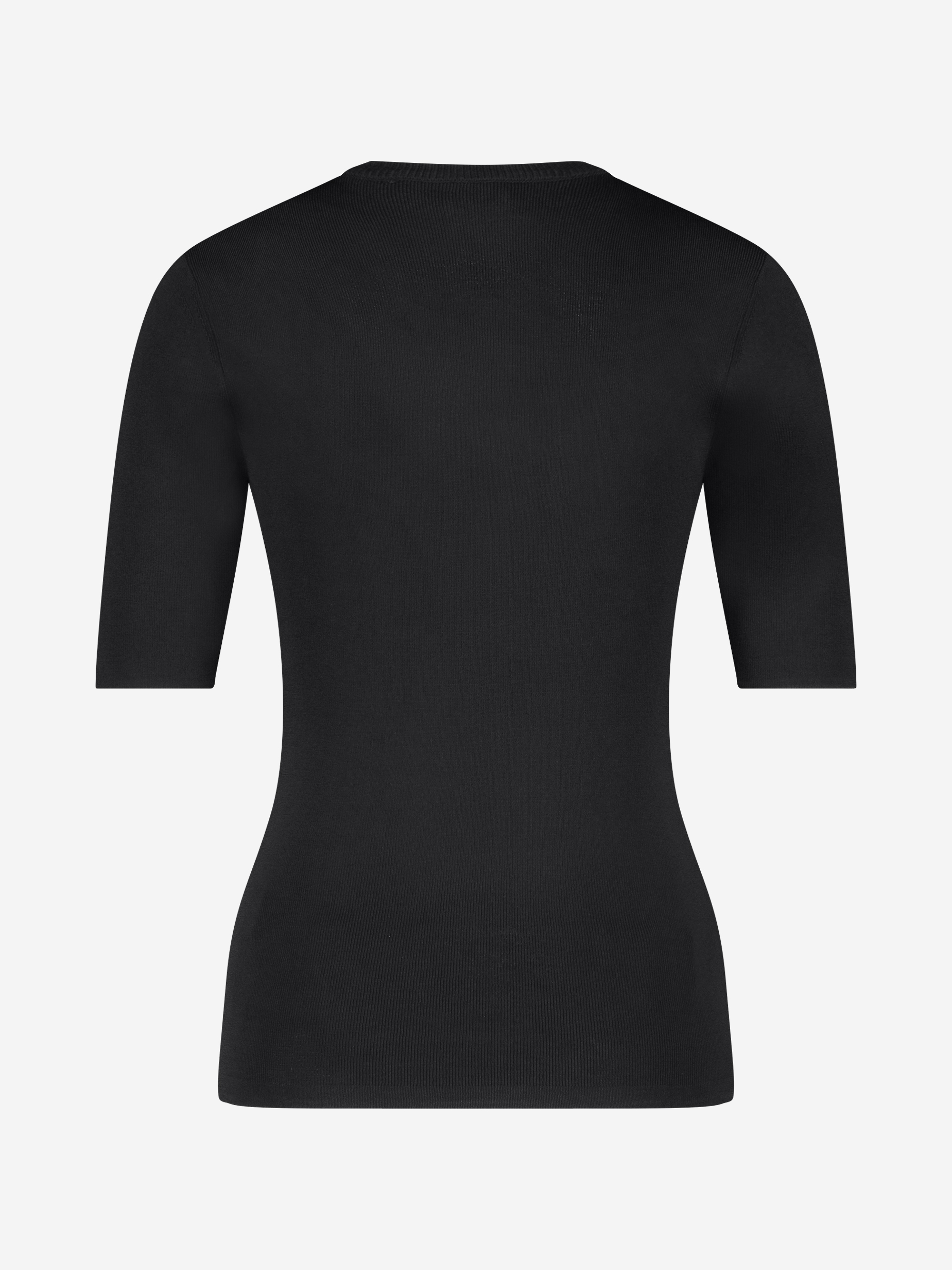 Fitted top with zipper detail 