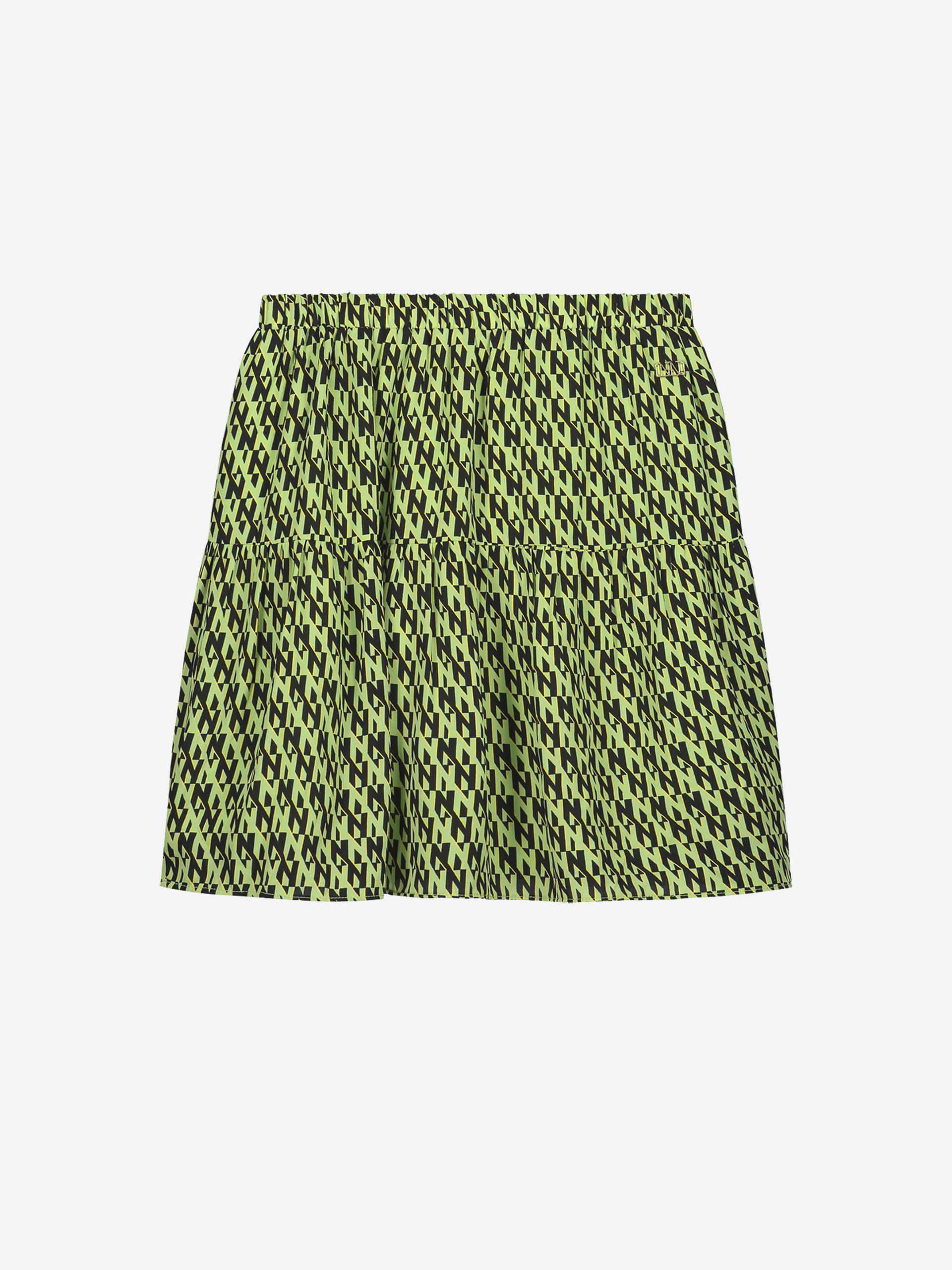 skirt with elastic waistband