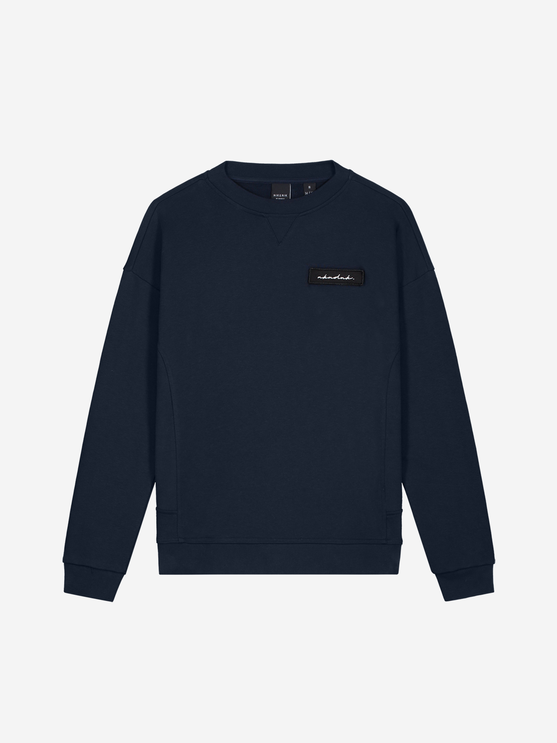 Rib Panel Sweatshirt