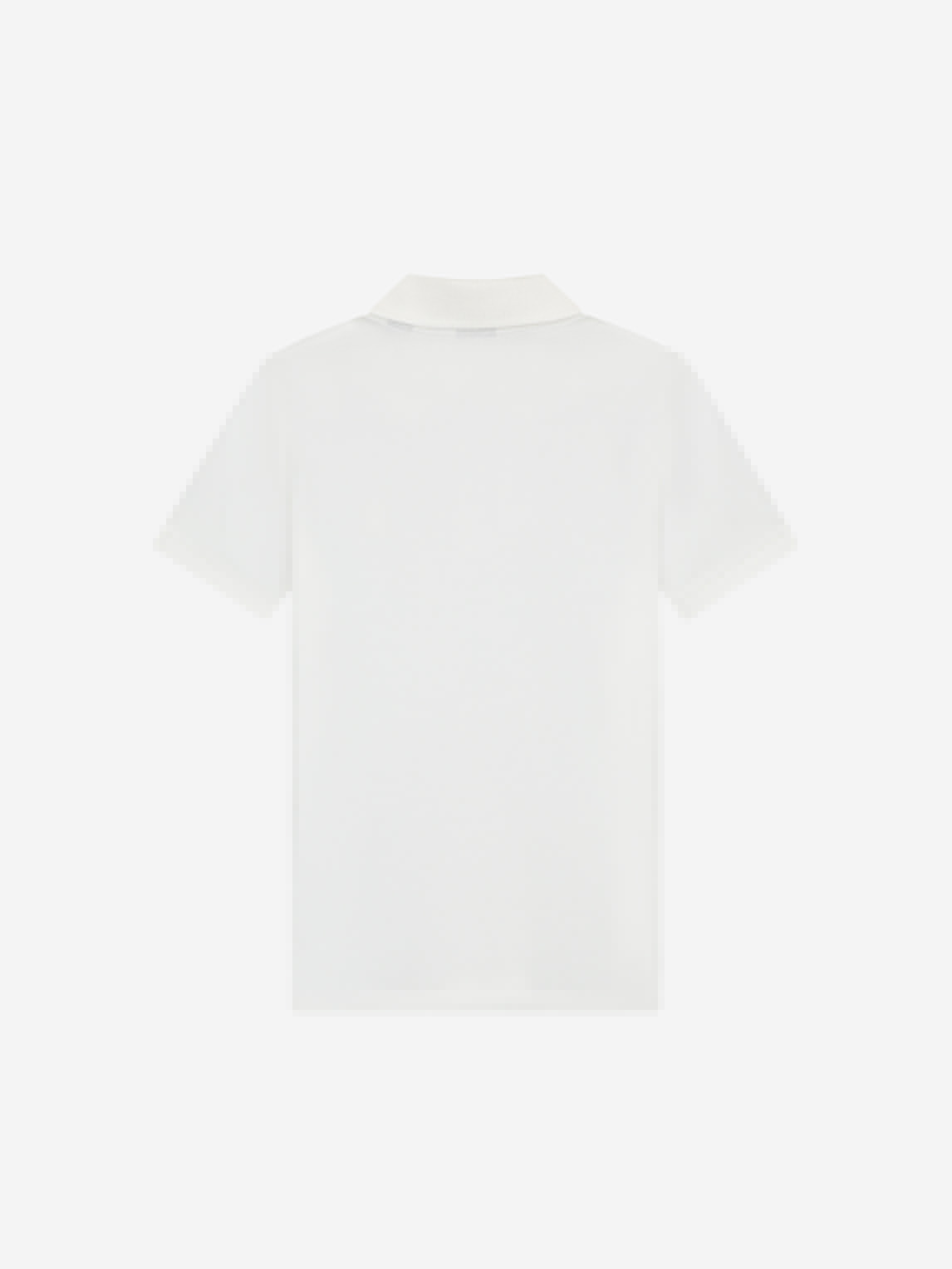 Polo with zip collar