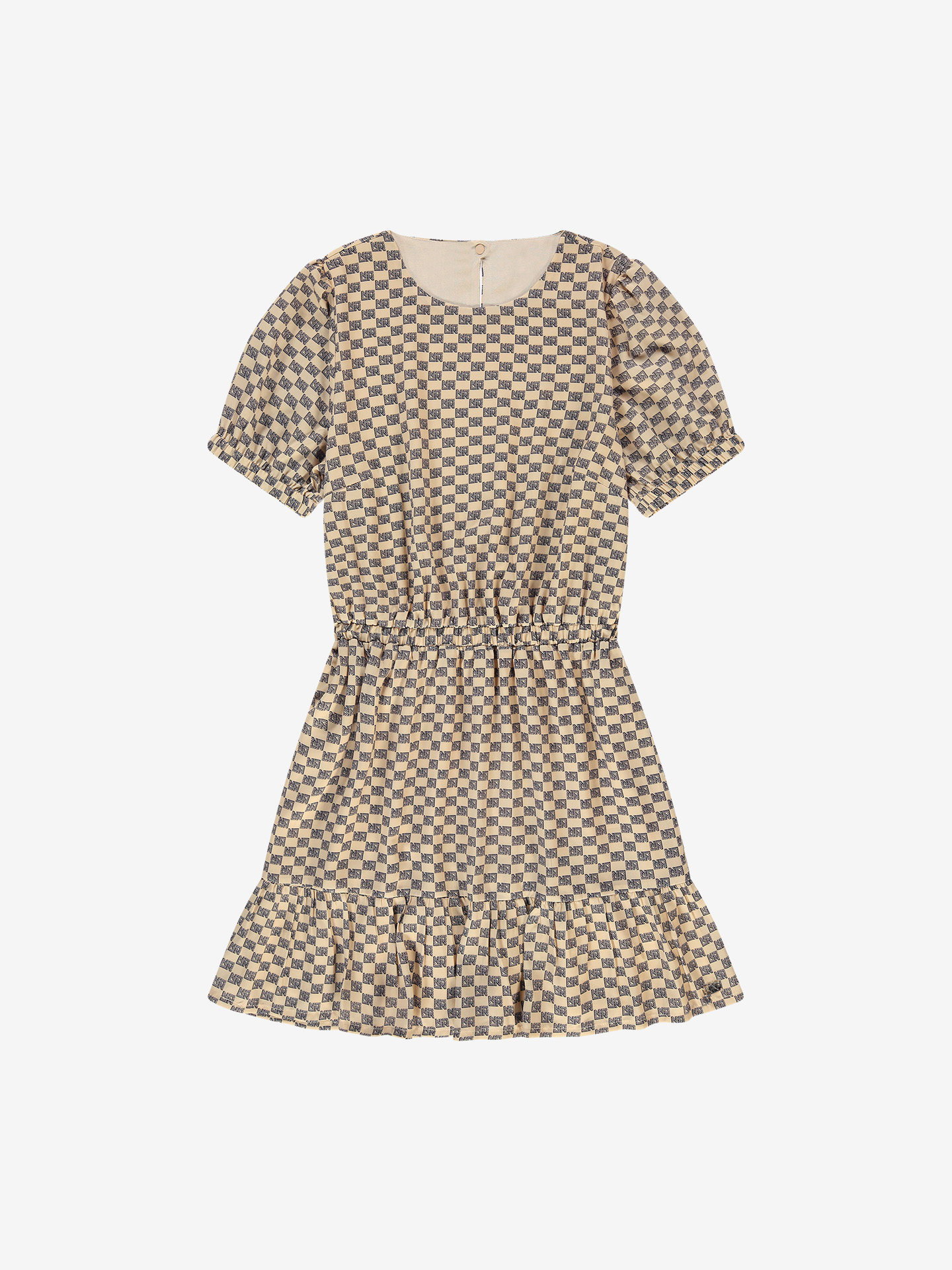 Jurk met logo patroon