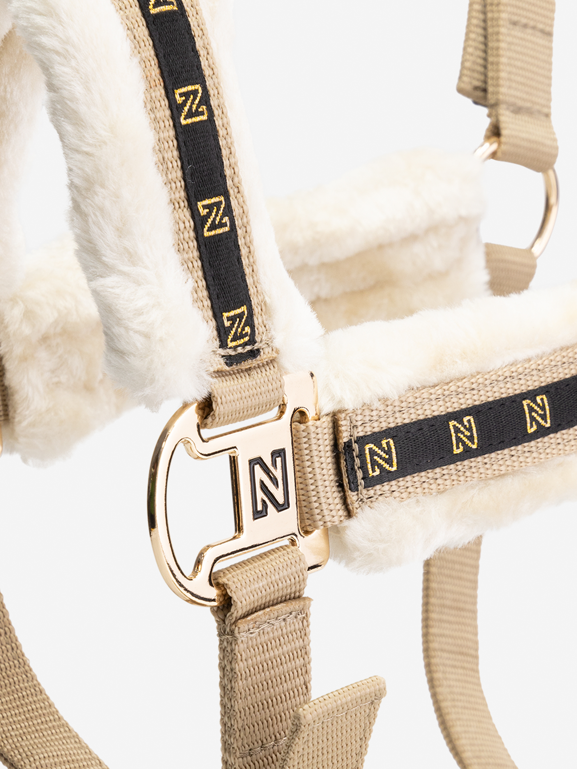 Fur Logo Halter