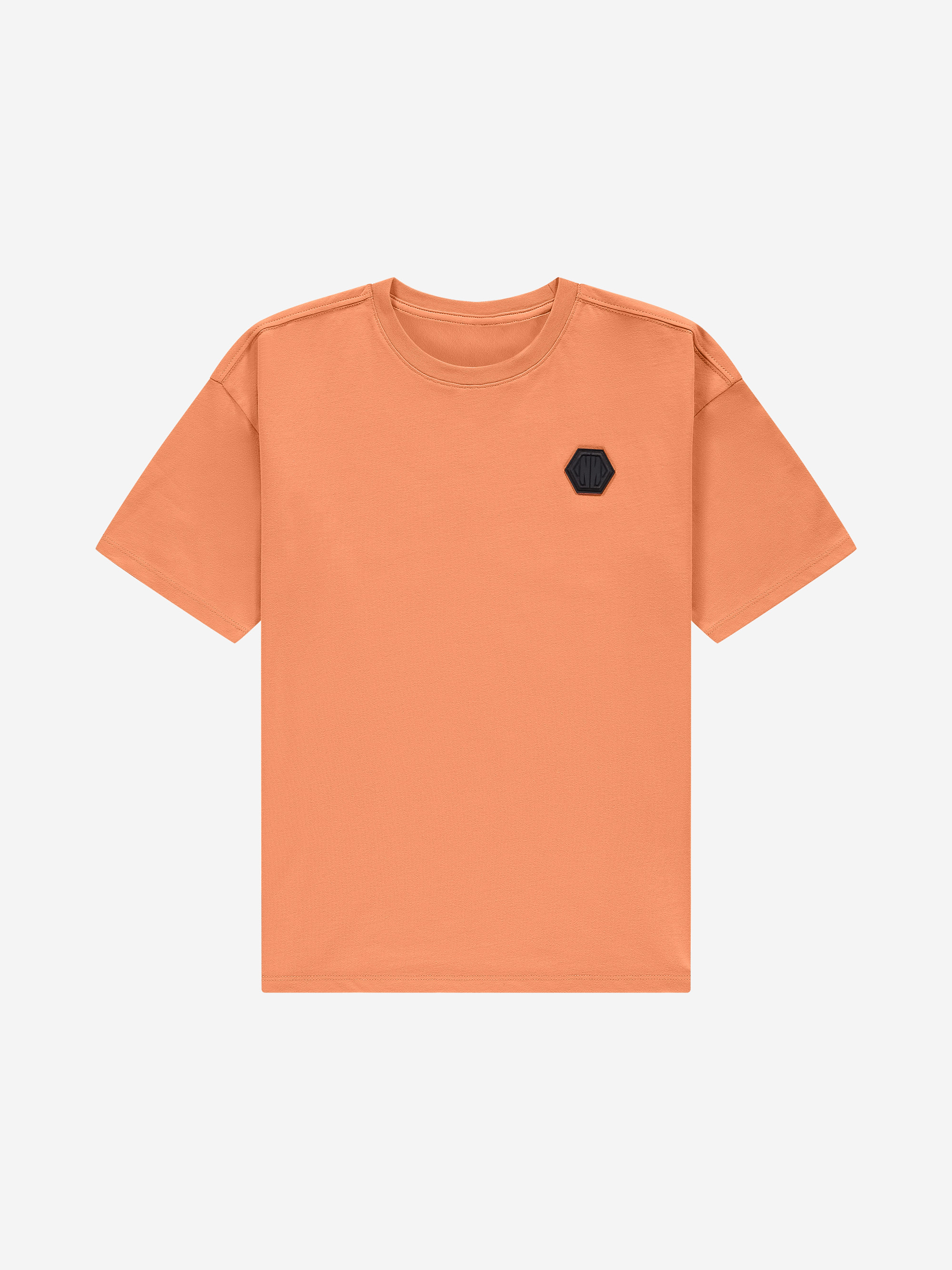 T-shirt with N&N logo patch