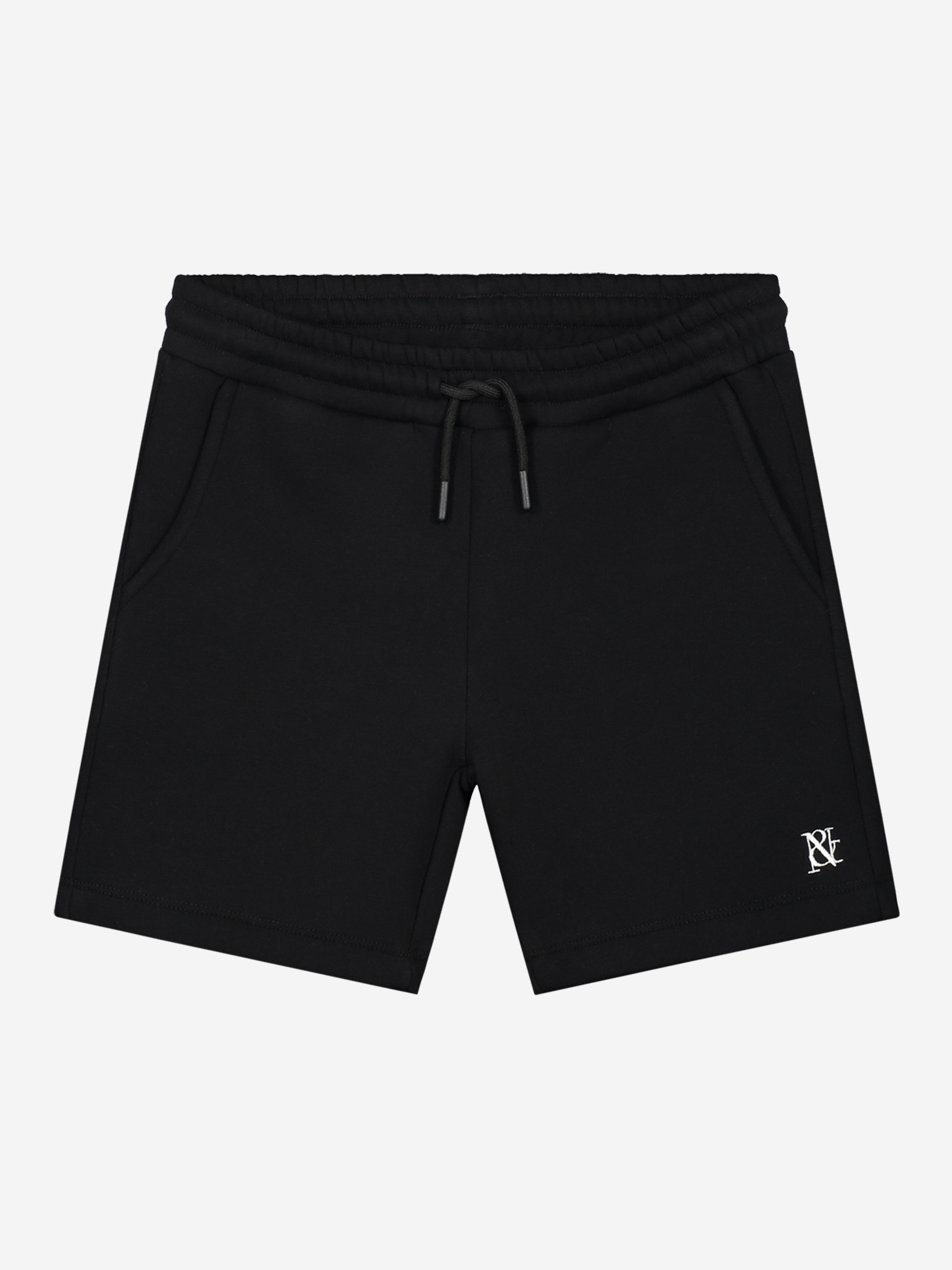 Sweatshort with mid rise and cord 