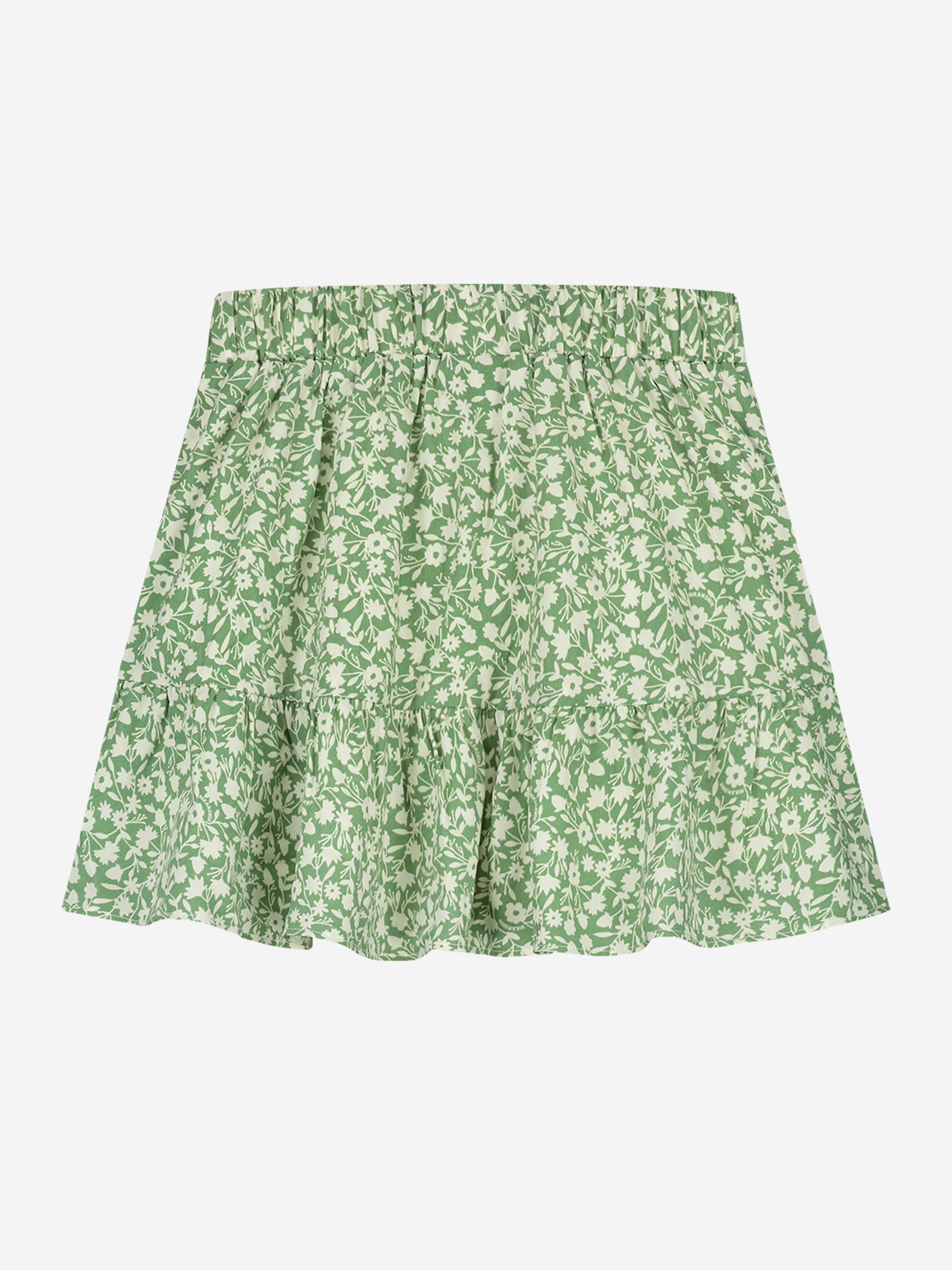 print A-line skirt 