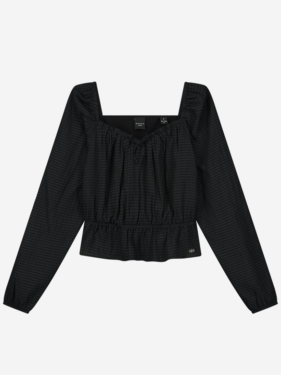 Top with tie cord