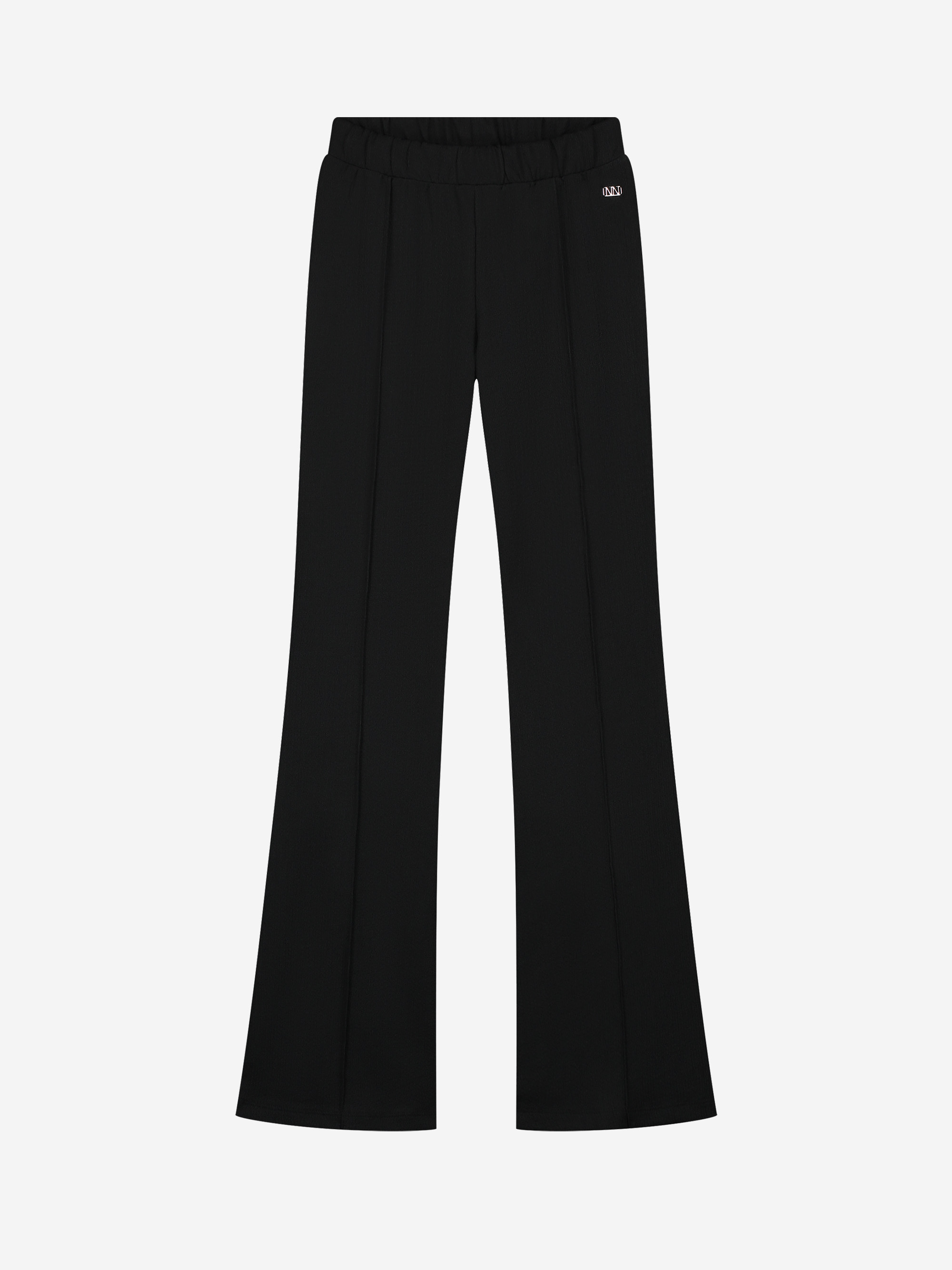 Mid rise flared pants