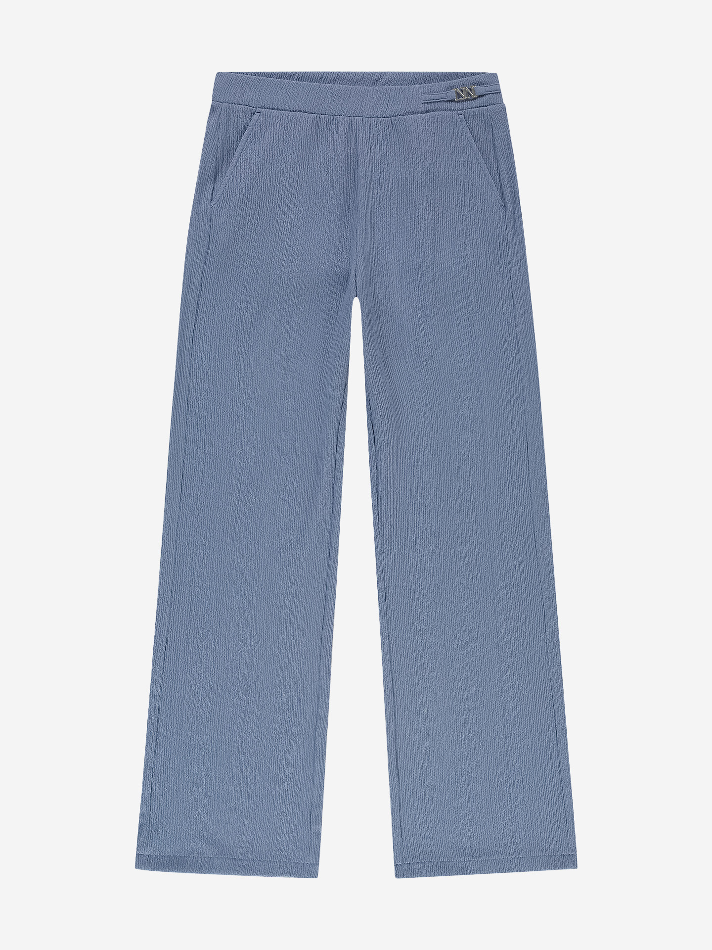 Luchtige broek met wijde pijpen