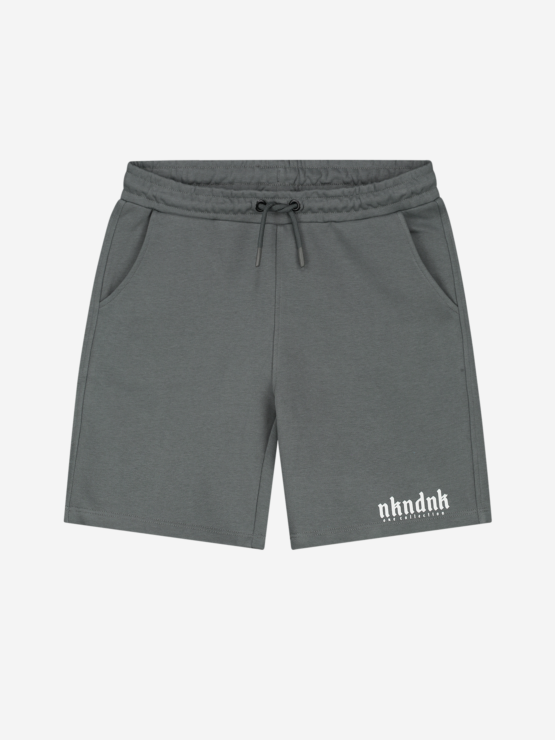 Korte sweatpants met middelhoge taille en koordje