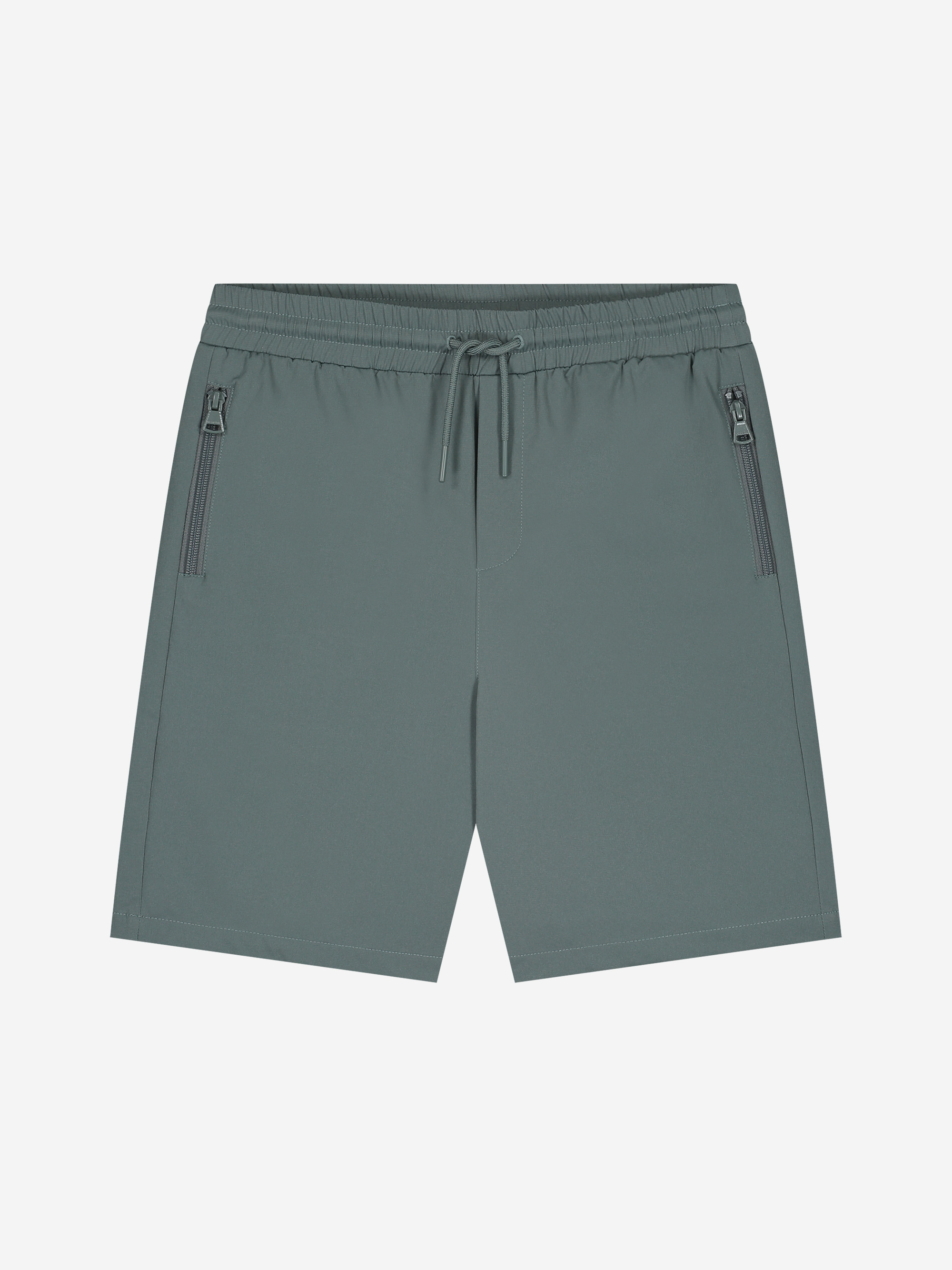 Short with elastic waistband