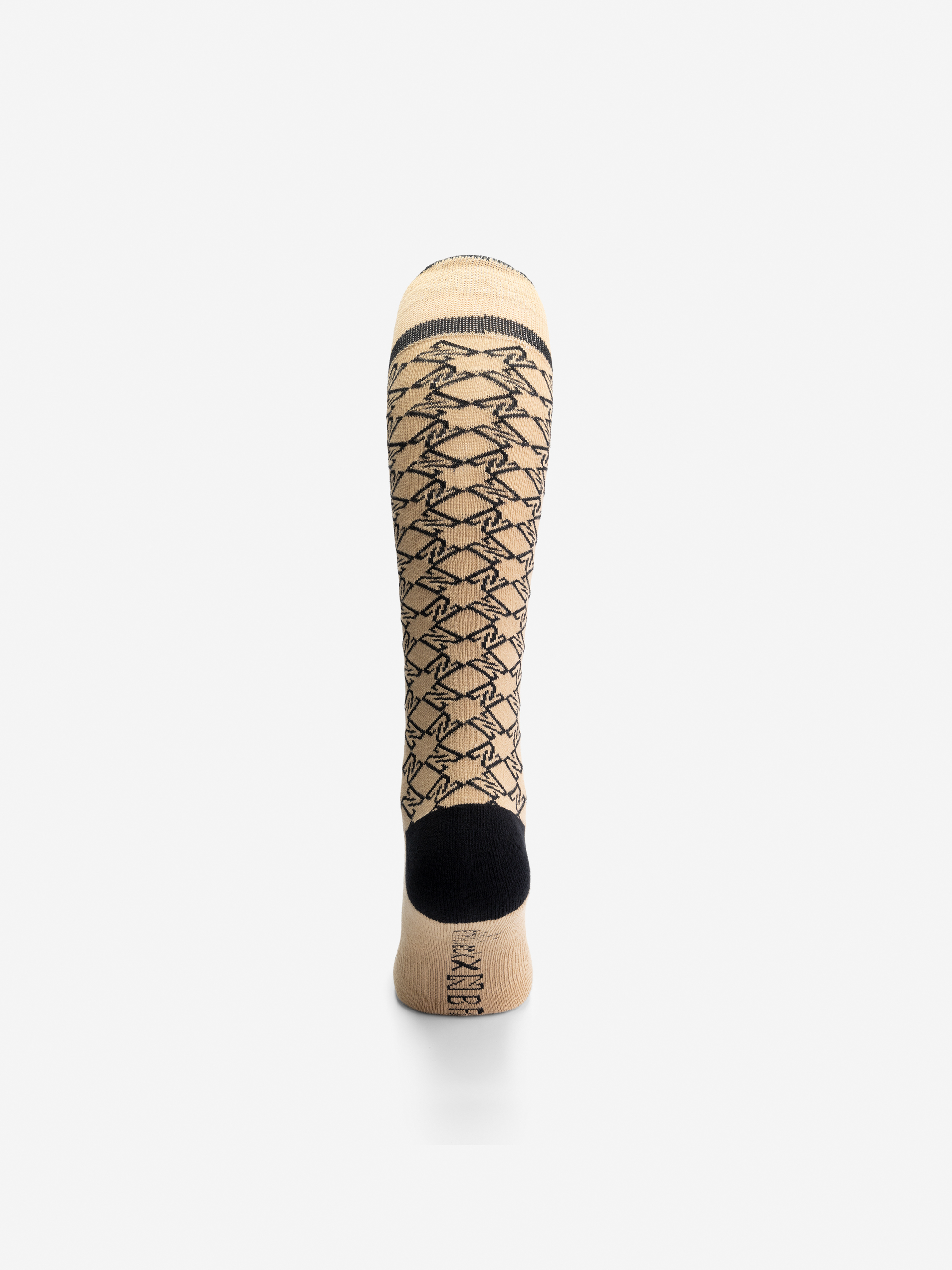 Riding socks with N logo monogram