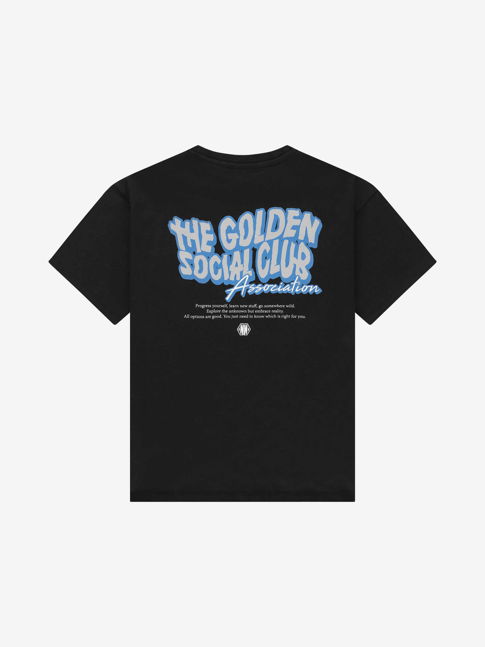 Oversized T-shirt met grafische opdruk op rug