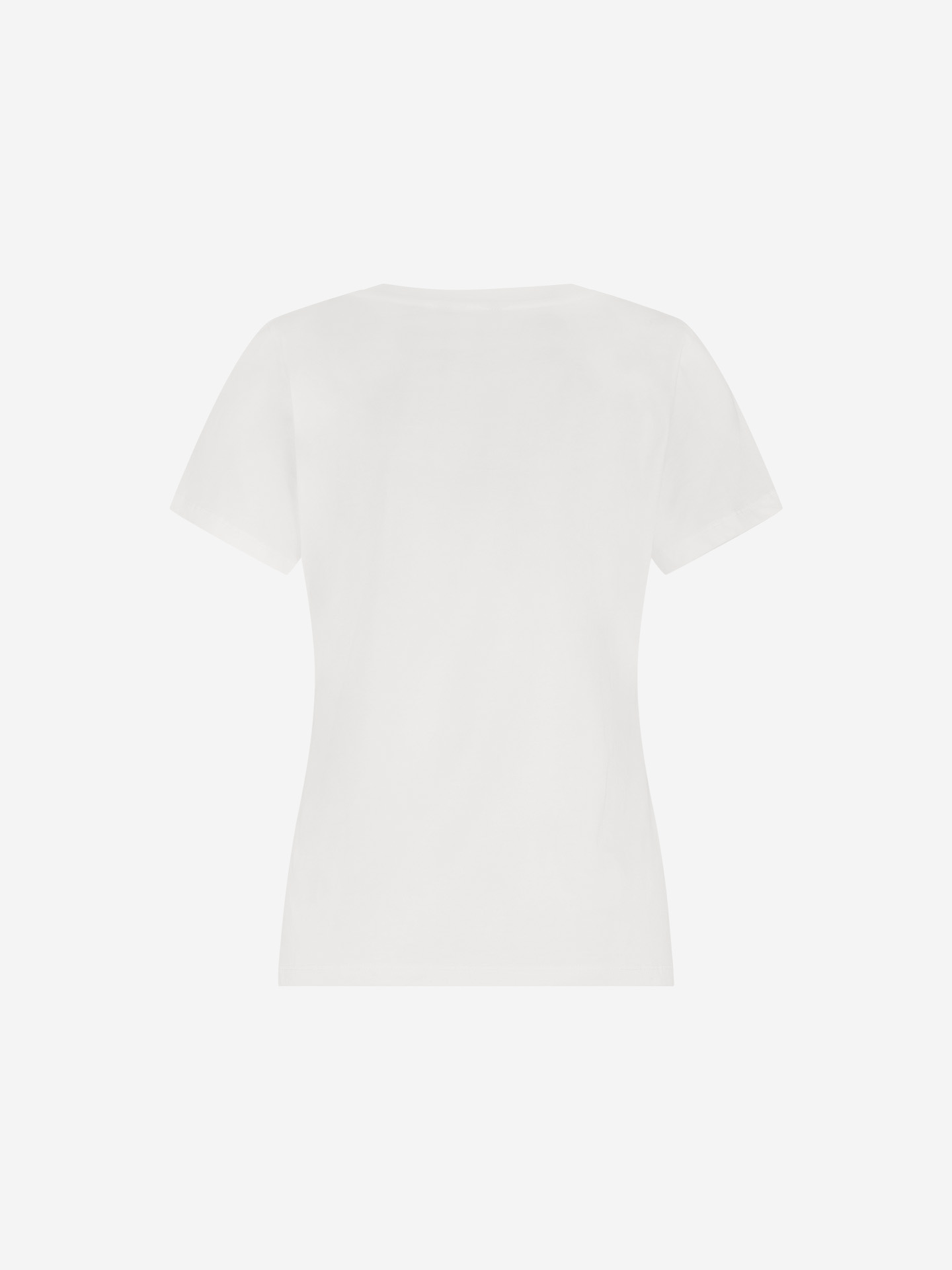 T-shirt met geborduurd logo