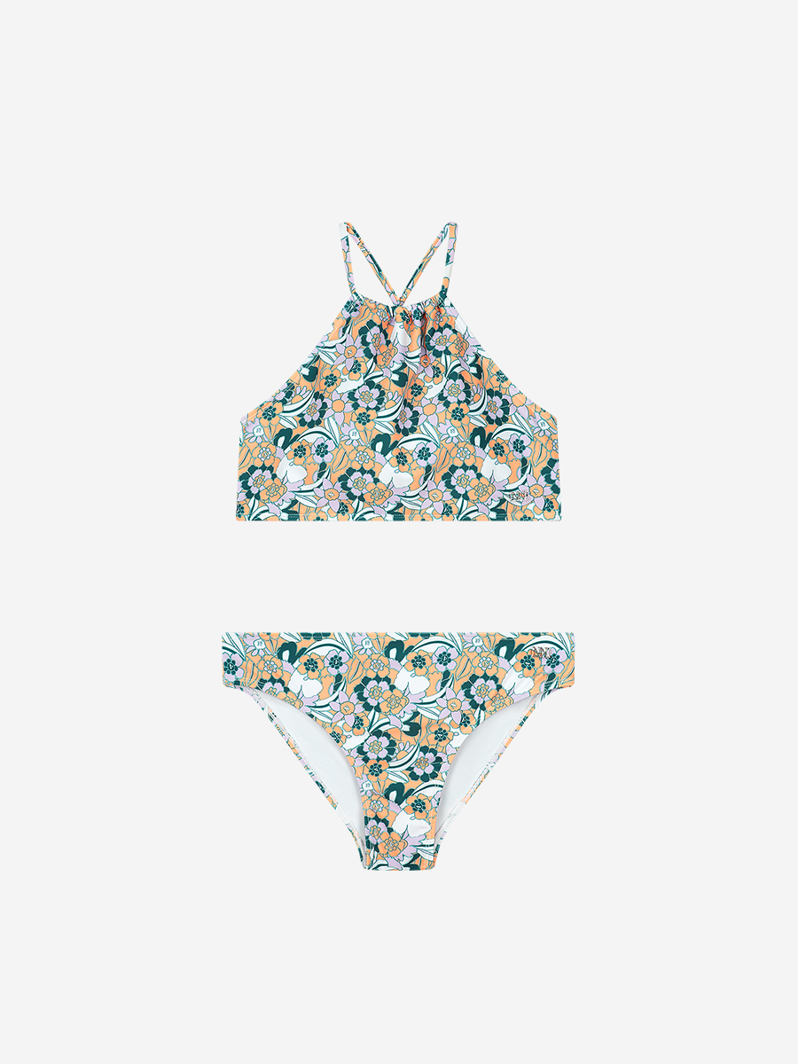  Tweedelige bikini met haltertop 