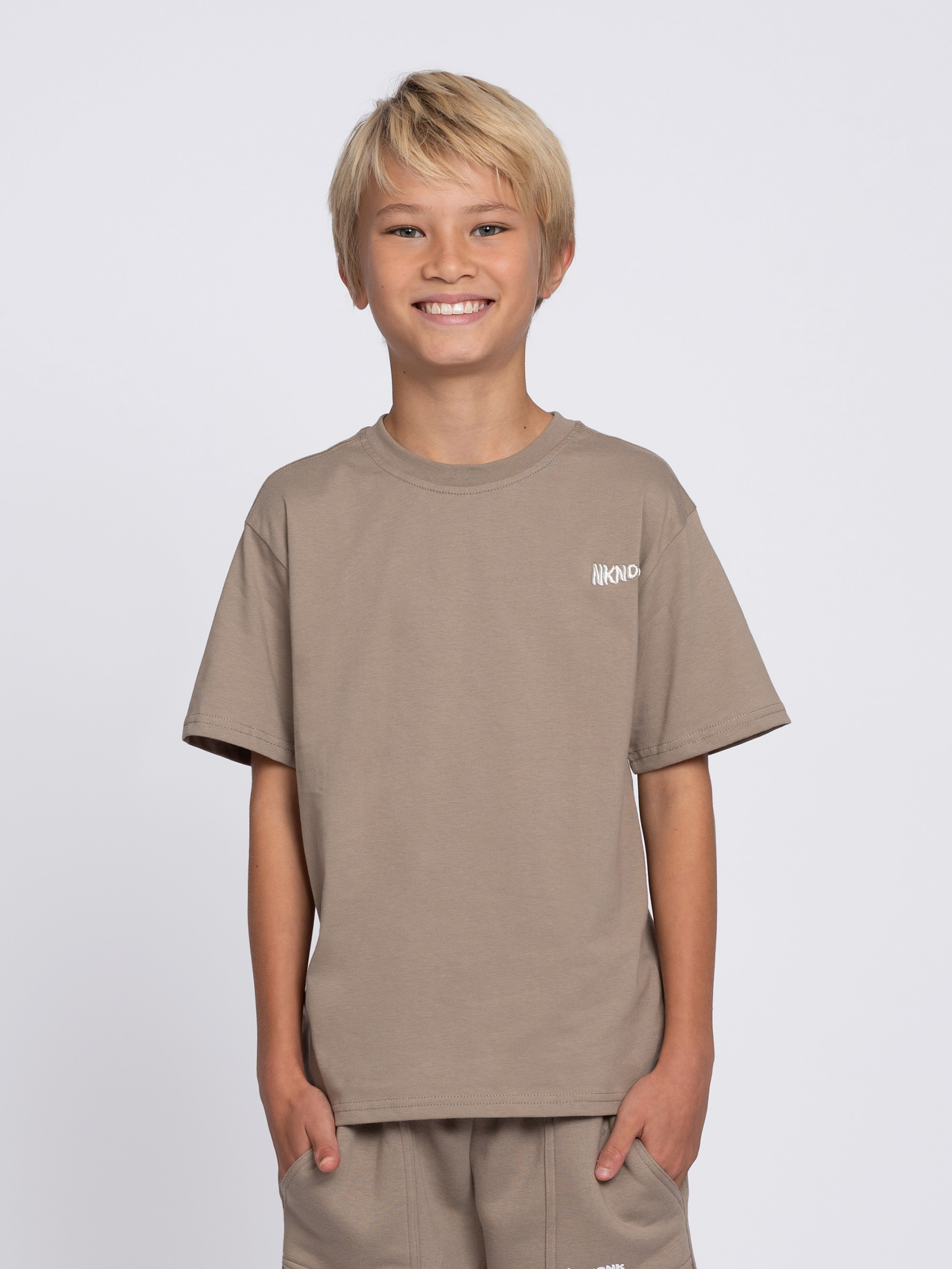 Basic T-shirt met logo