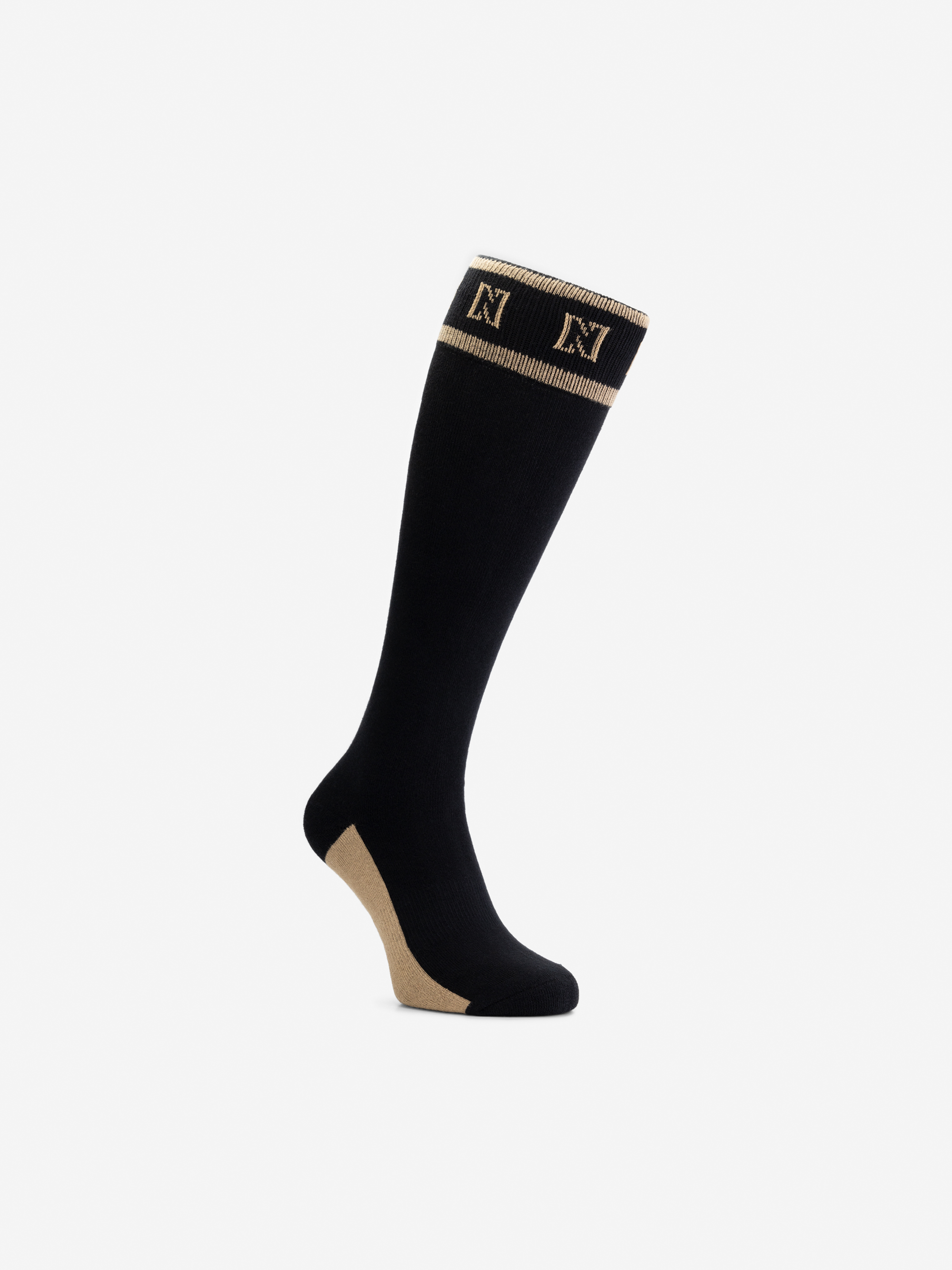 Riding socks with N logo 