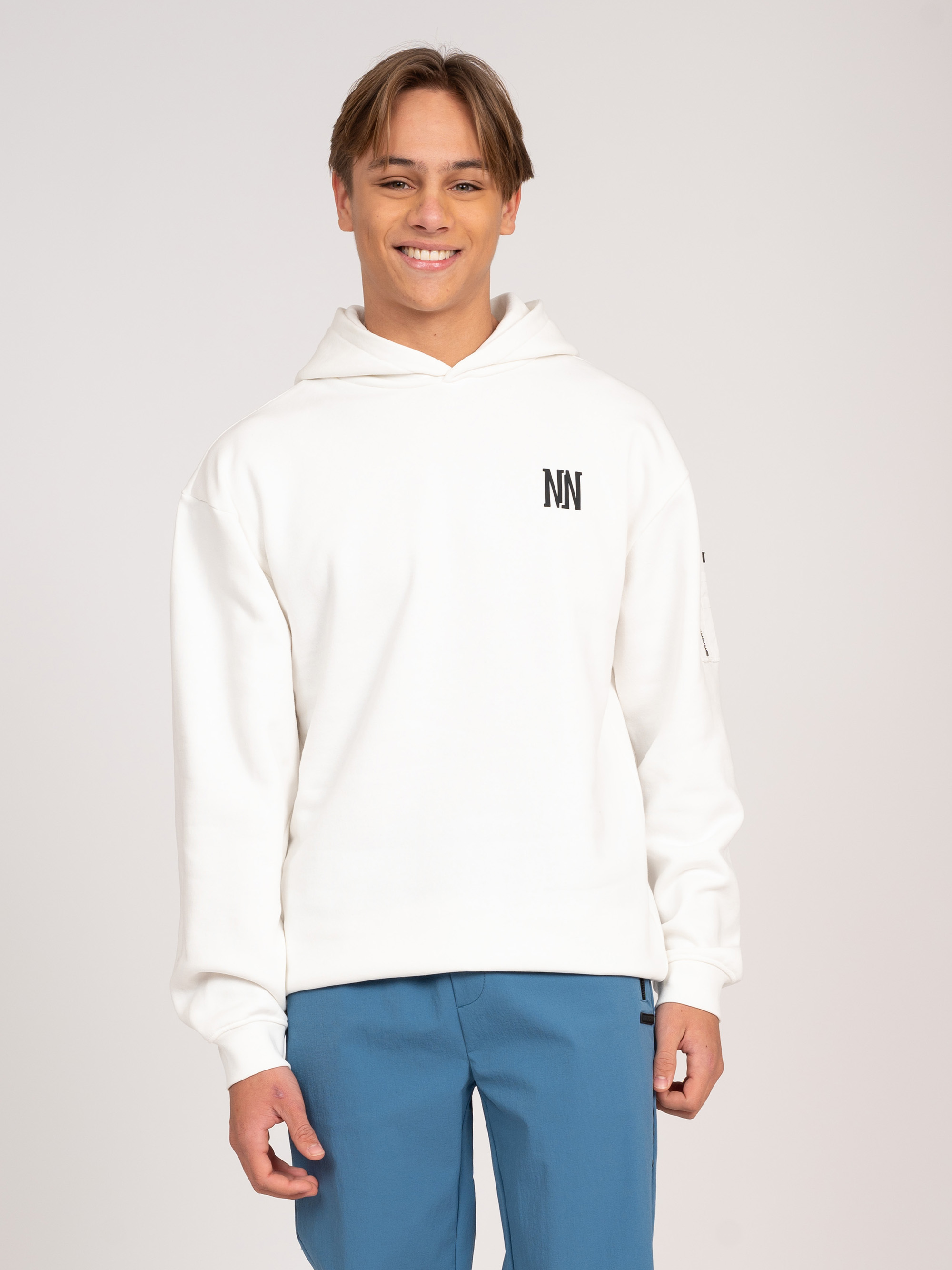 Oversized hoodie with graphic print